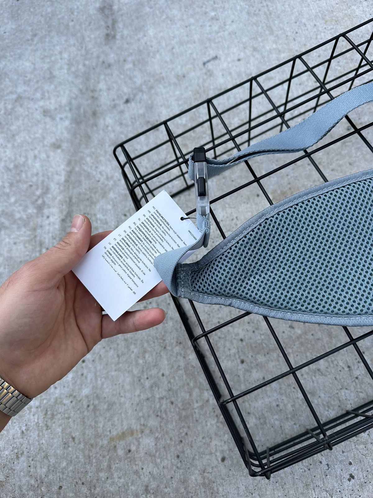 Nike × Vintage Nike Waist Bag Messenger Y2K Drill Size ONE SIZE - 6 Thumbnail