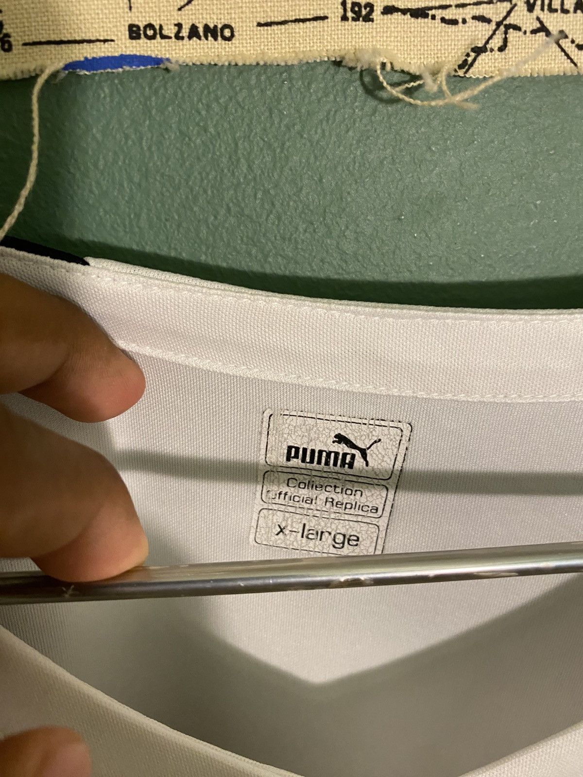 Puma Vintage SS Lazio 2004 Puma Jersey Size US XL / EU 56 / 4 - 4 Thumbnail