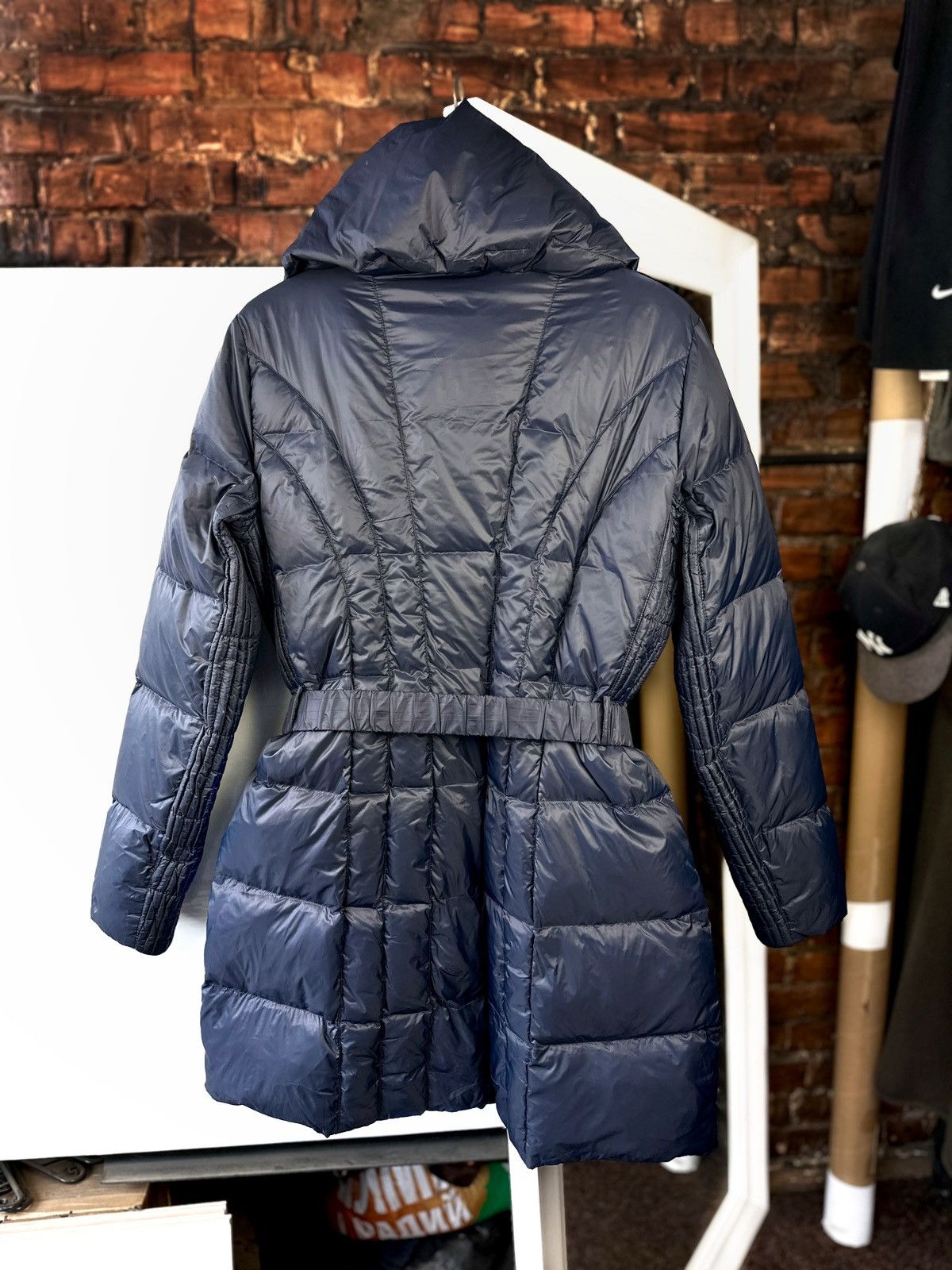 Benetton Women’s Benetton Soft Warm Down Jacket Dark Blue Size: 44 Size M / US 6-8 / IT 42-44 - 3 Thumbnail