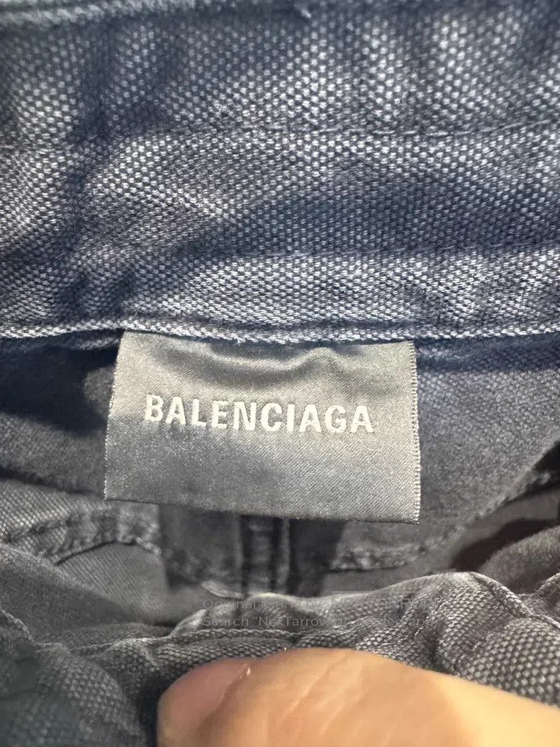 Balenciaga Balenciaga Slash Destroyed Logger Work Pants Size US 28 / EU 44 - 3 Thumbnail