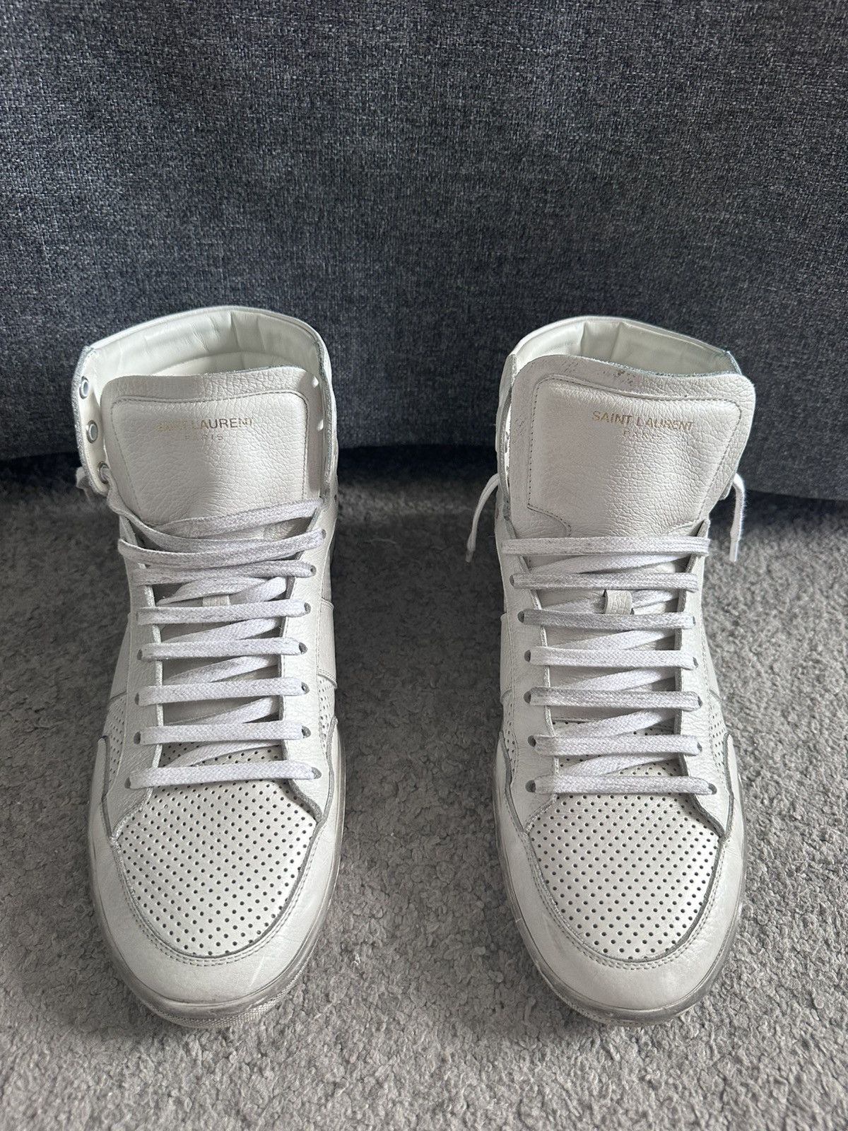 Saint Laurent Paris Saint Laurent SL/10H Hi top Size US 9.5 / EU 42-43 - 3 Thumbnail