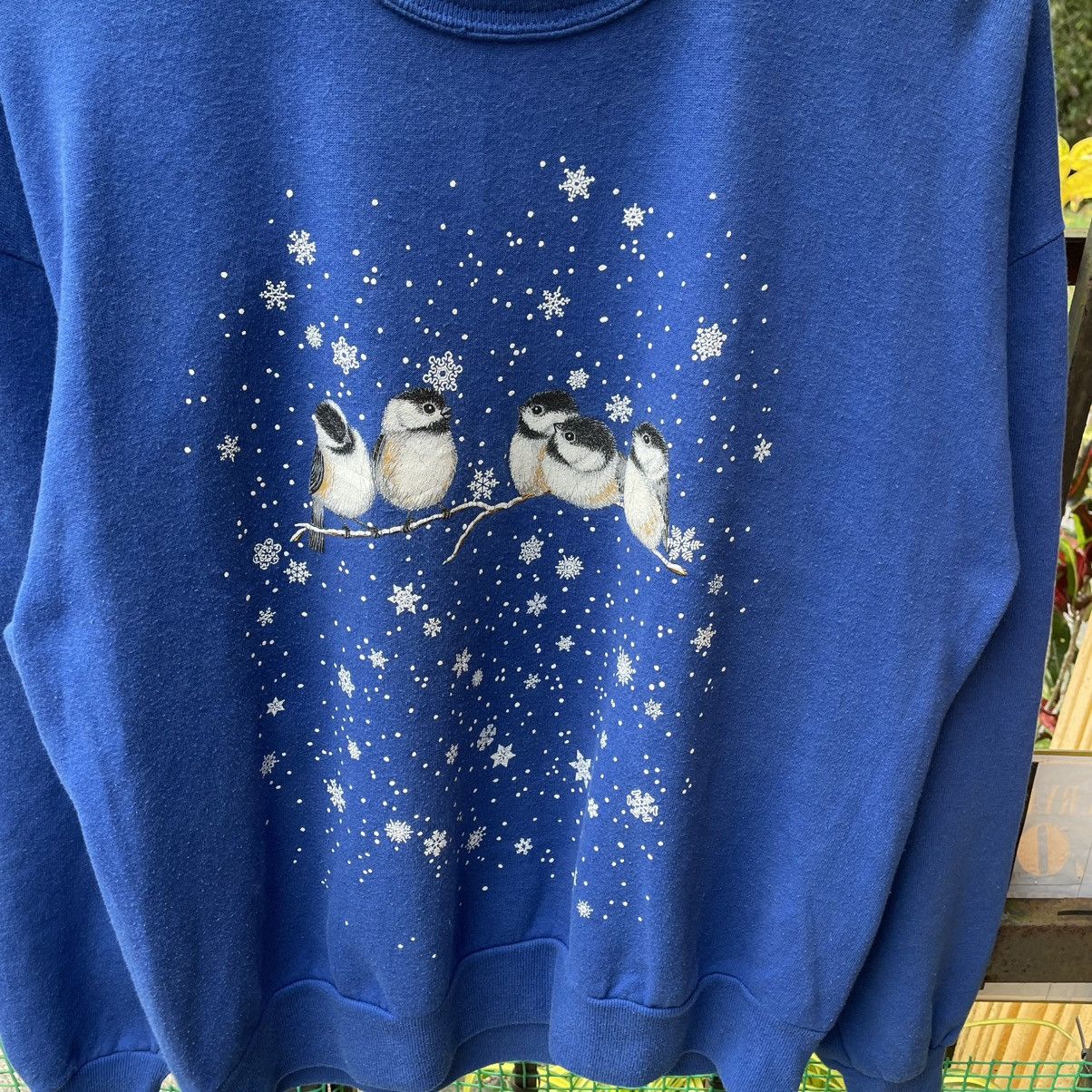 Jerzees × Vintage 🔥Vintage Jerzees Habitat Of Cute Bird Sweatshirts Size US M / EU 48-50 / 2 - 5 Thumbnail
