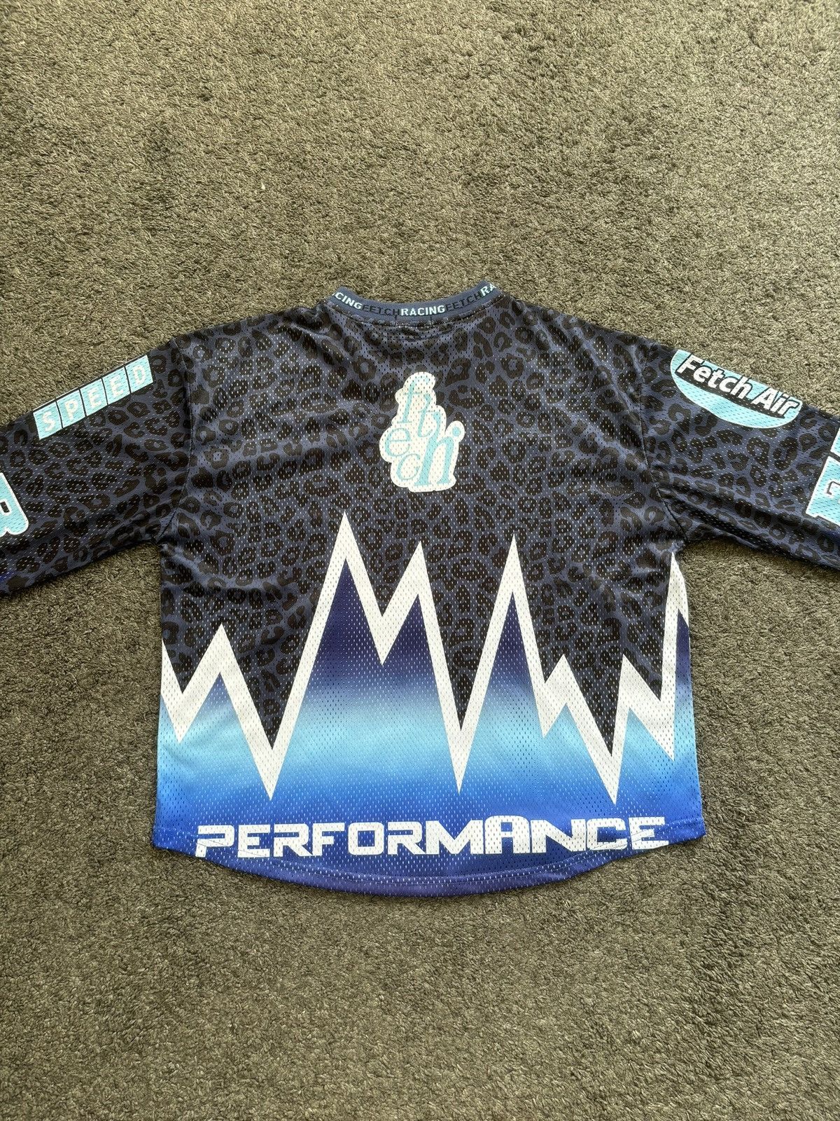 Other Vintage fetch racing racing blue long sleeves jersey Size US M / EU 48-50 / 2 - 16 Thumbnail
