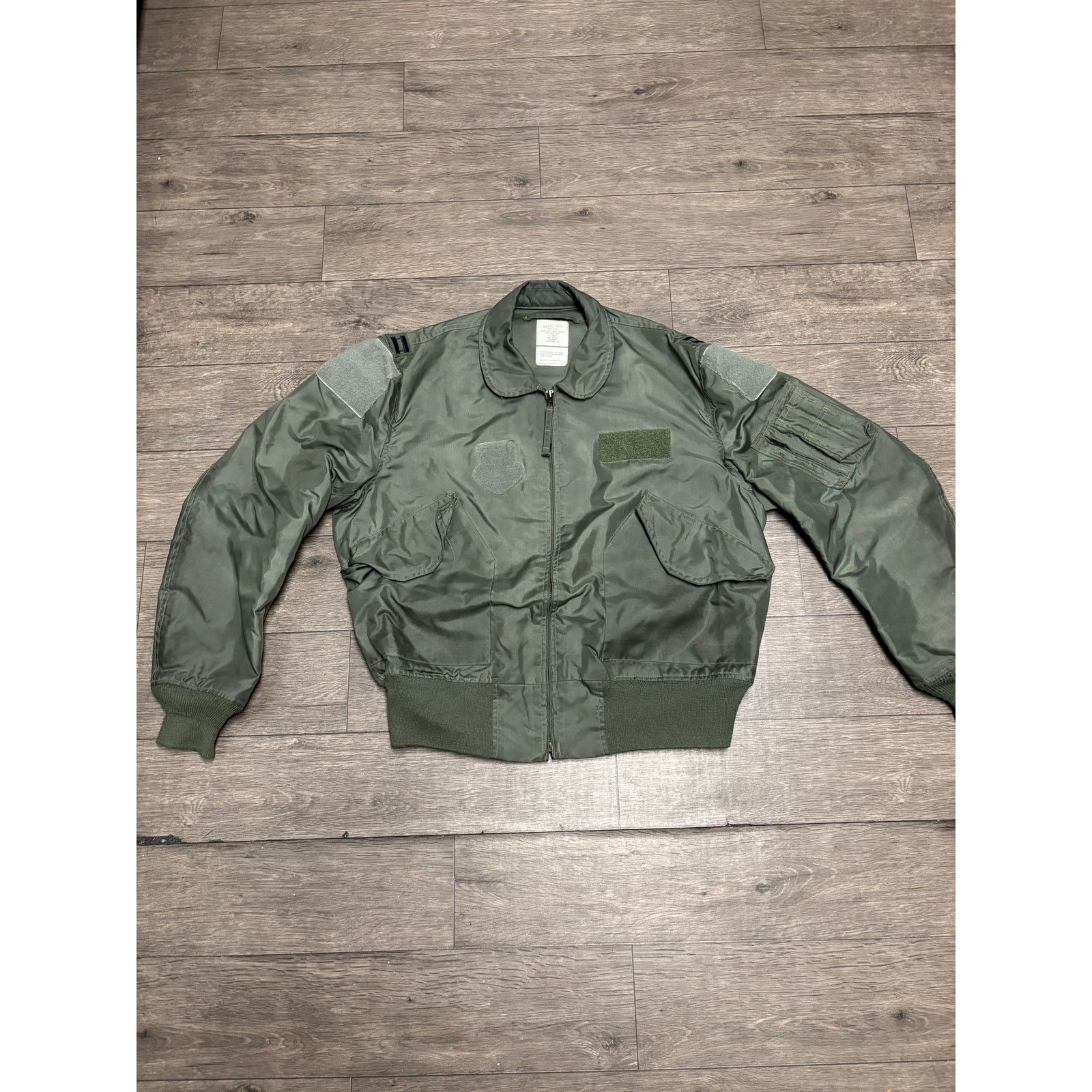 Vintage Vintage CWU-36P Flight Summer Jacket Sz L Green Size US L / EU 52-54 / 3 - 1 Thumbnail