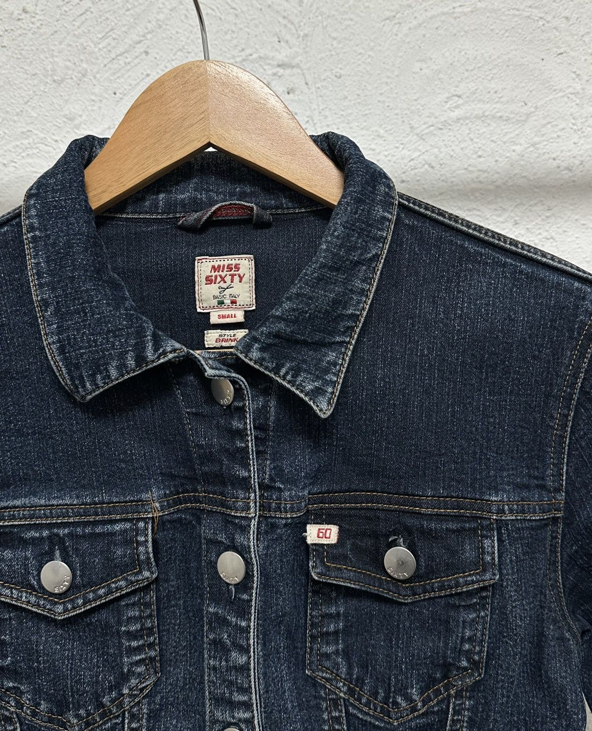 Miss Sixty Miss Sixty Women’s Denim Jacket Blue Size S Made in Italy Size S / US 4 / IT 40 - 7 Thumbnail