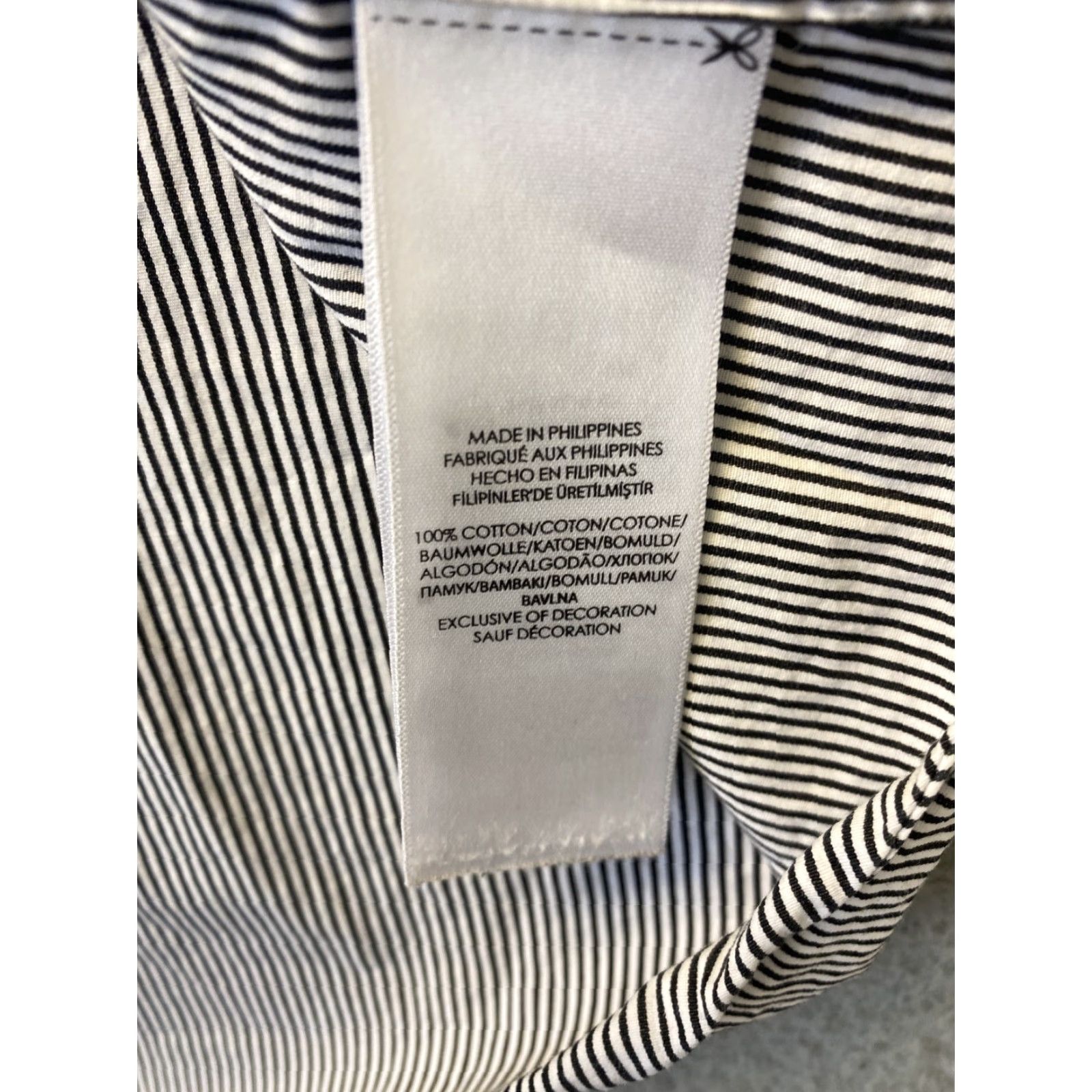 Ralph Lauren Ralph Lauren Shirt Men XXL Button-Up Cotton Striped Casual 2XL Black Pony Logo Regular Fit Size US XXL / EU 58 / 5 - 7 Thumbnail