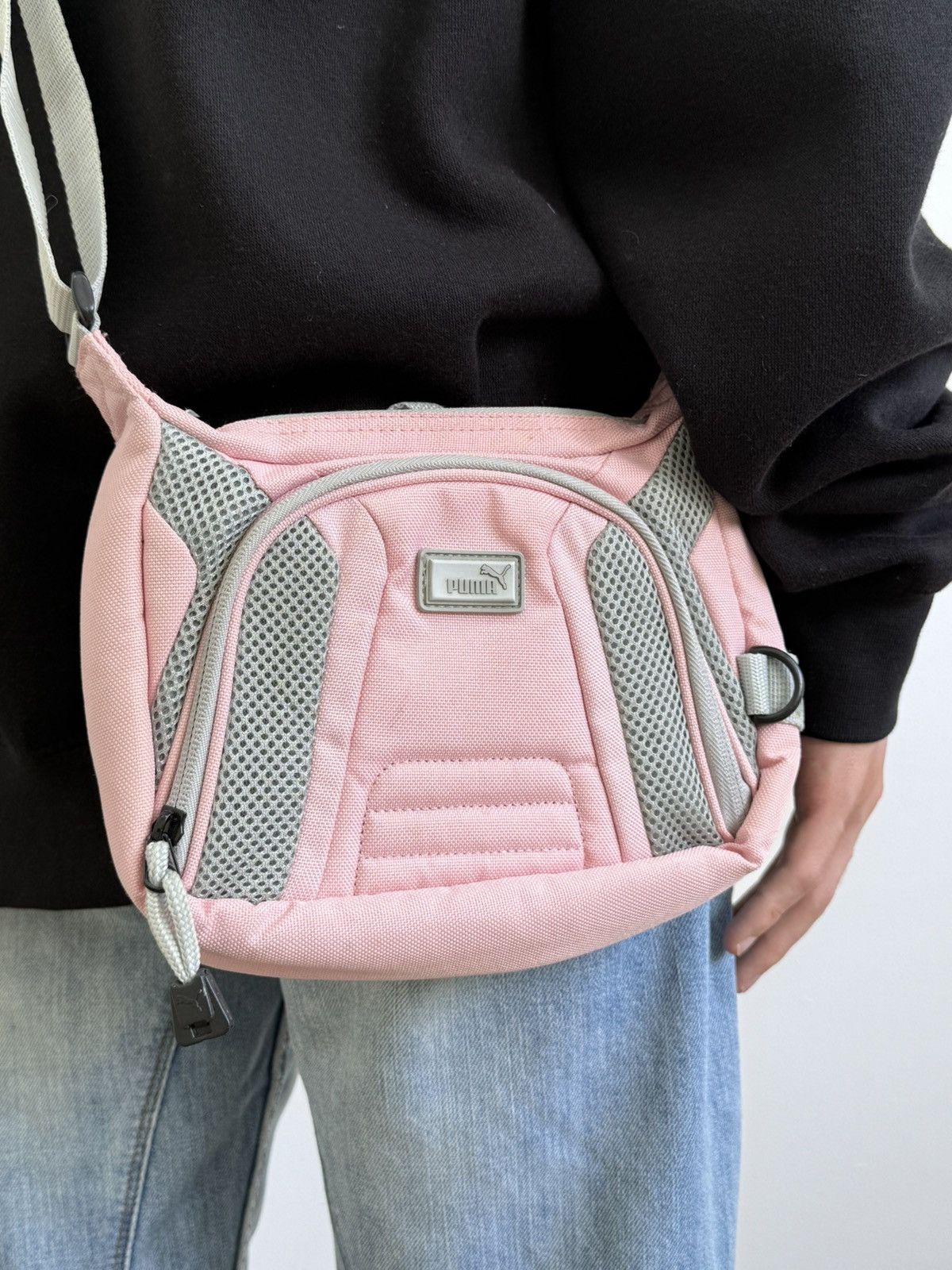 Puma Vintage Puma Pink Cute Y2K Massenger Cross body Bag Size ONE SIZE - 3 Thumbnail