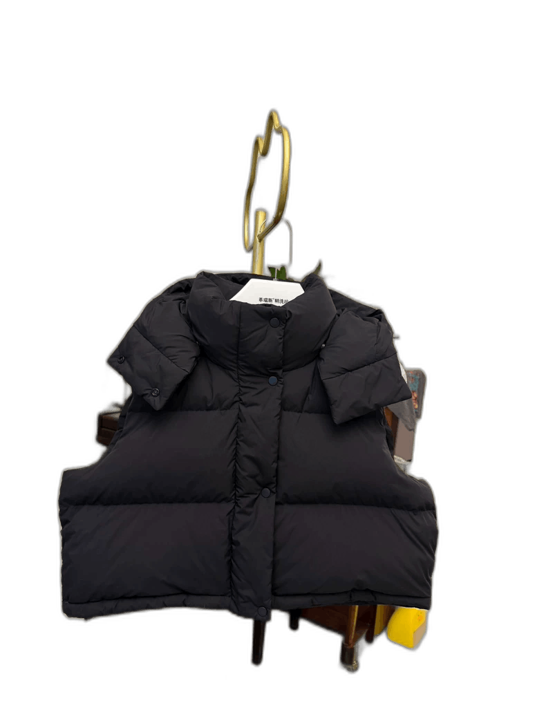 Canada Goose Lululemon Wunder Puff Black Down Vest-yf Size US L / EU 52-54 / 3 - 1 Thumbnail