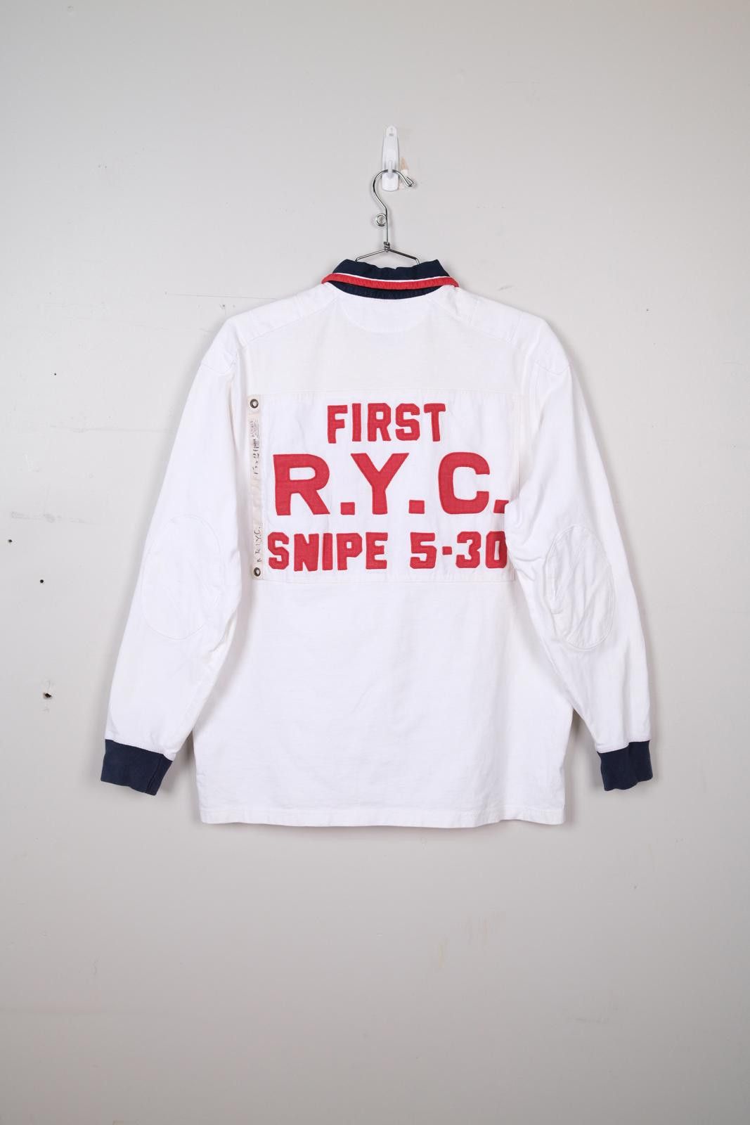 Other 90's Polo Ralph Lauren RL-YC PRL-6 / Pier Rugby Polo Size L / US 10 / IT 46 - 2 Thumbnail
