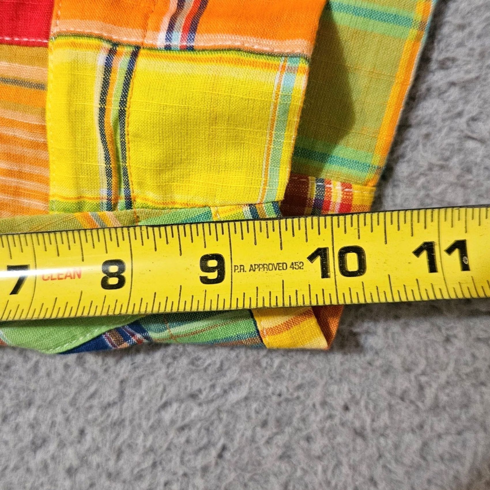 Vintage Loudmouth Golf Shirt Button Plaid Patchwork Size 30 x 10 Mens Size US 30 / EU 46 - 8 Thumbnail