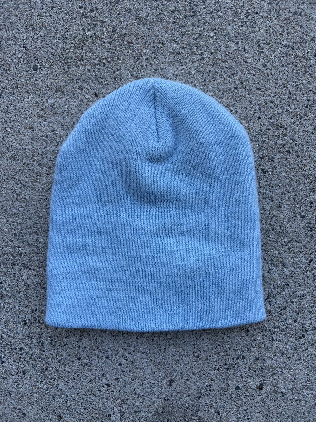 Quiksilver × Vintage Vintage 2000s Y2K Roxy Baby Blue Rhinestones Snow/Ski Beanie Size ONE SIZE - 2 Thumbnail