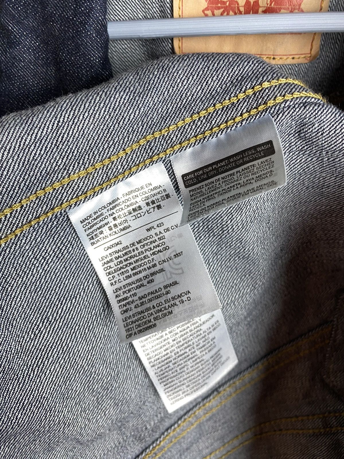 Levi's × Levi's Vintage Clothing × Vintage Vintage Levis denim vest RED tab women’s Size L / US 10 / IT 46 - 8 Thumbnail