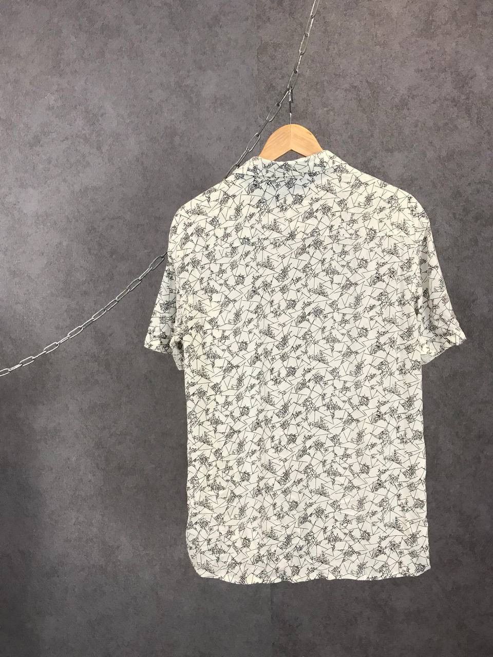 Allsaints Allsaints art Hawaiian designer shirt Size US S / EU 44-46 / 1 - 6 Thumbnail