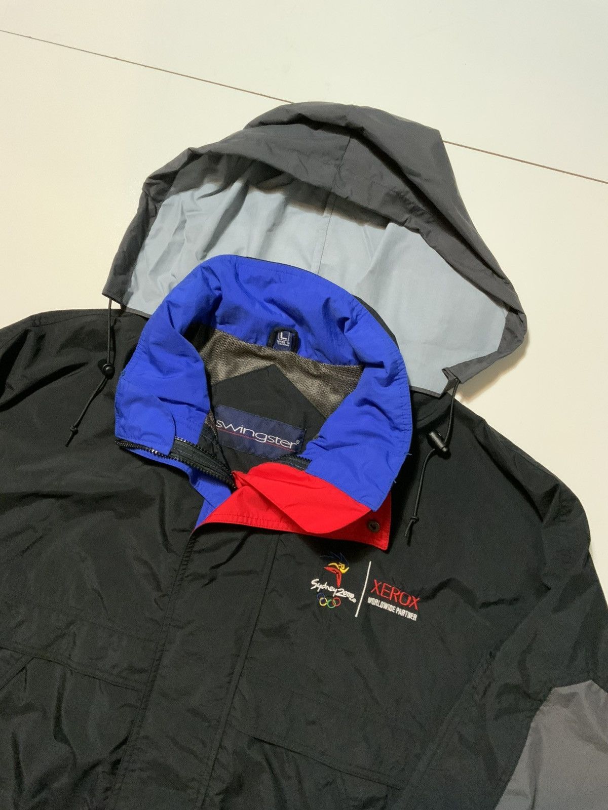 Swingster × Vintage Vintage Swingster Sydney 2000 Olympics Windbreaker Jacket Size US L / EU 52-54 / 3 - 8 Thumbnail