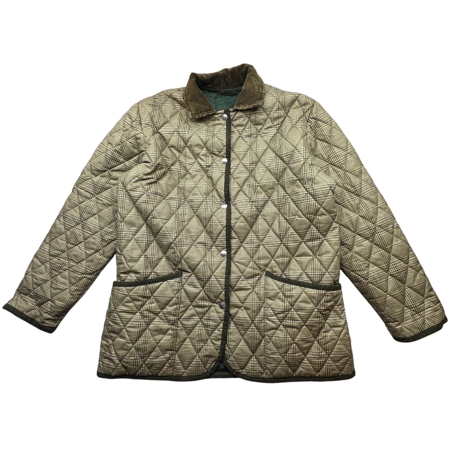 Other VTG Barrakan Quilted Equestrian Riding Jacket Womens Medium Size M / US 6-8 / IT 42-44 - 1 Thumbnail