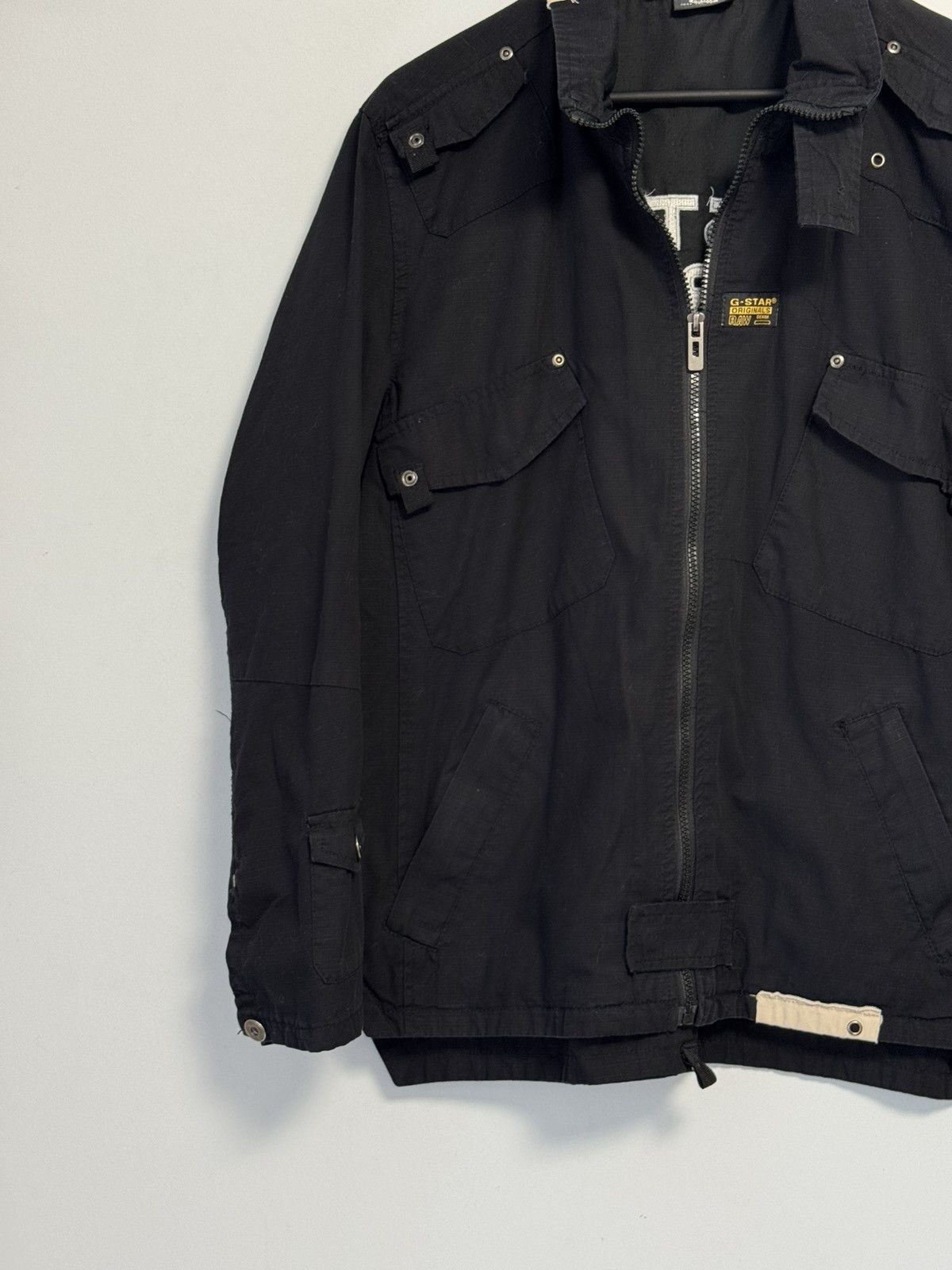 G-Star G-Star Raw Mens Multi Pocket Military Jacket Black Canvas Size US M / EU 48-50 / 2 - 4 Thumbnail