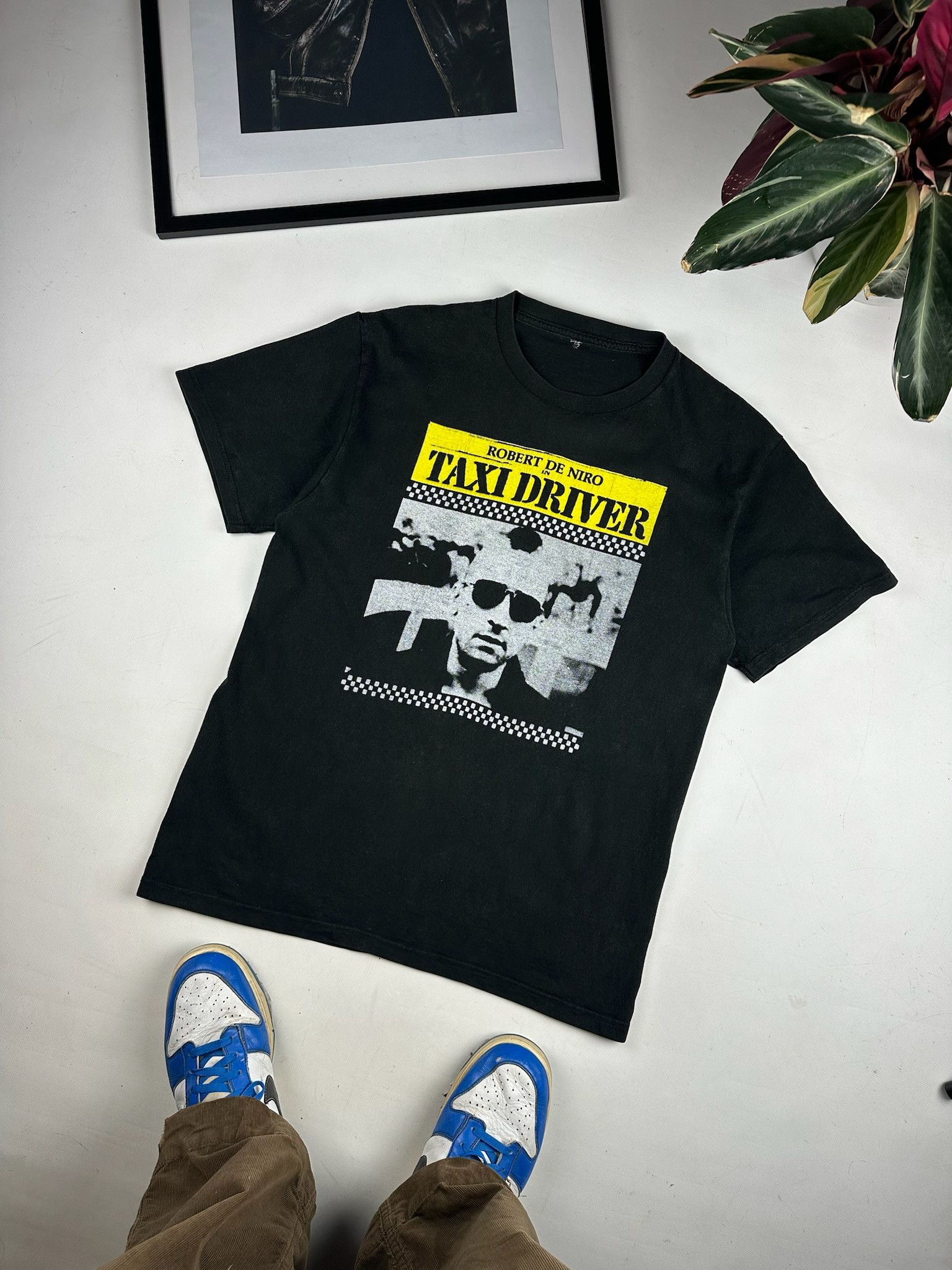 Vintage Vtg 90s 00s Taxi Driver Robert De Niro Pyscho Movie Tee Size US M / EU 48-50 / 2 - 1 Thumbnail