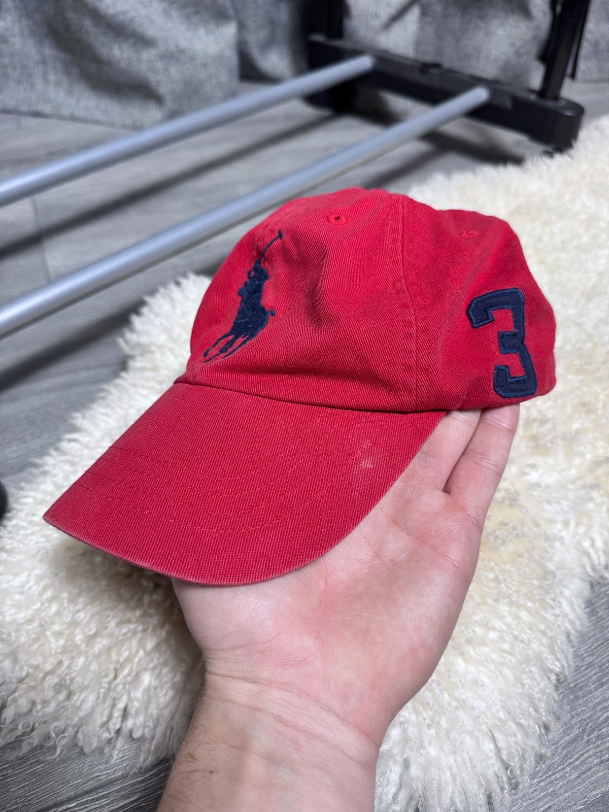 Vintage Polo Ralph Lauren Vintage Big Logo Mens Cap Size ONE SIZE - 2 Thumbnail