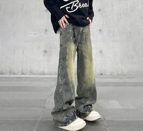 Other Multi Lining Acid Wash Jeans Size US 30 / EU 46 - 4 Thumbnail