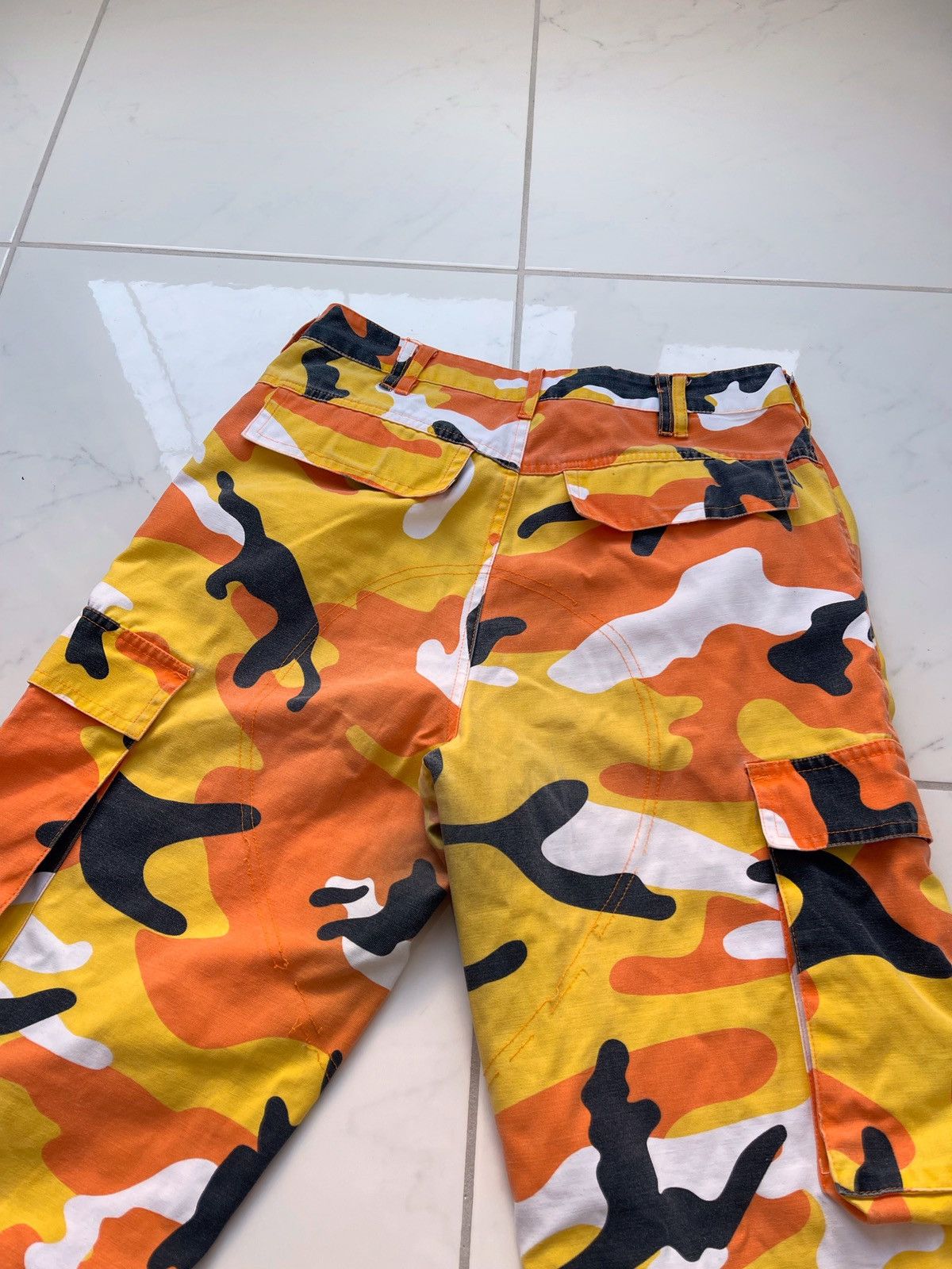 Karl Kani × Vintage 🔥Vintage Y2k Karl Kani Camouflage Cargo Pants Size US 32 / EU 48 - 8 Thumbnail