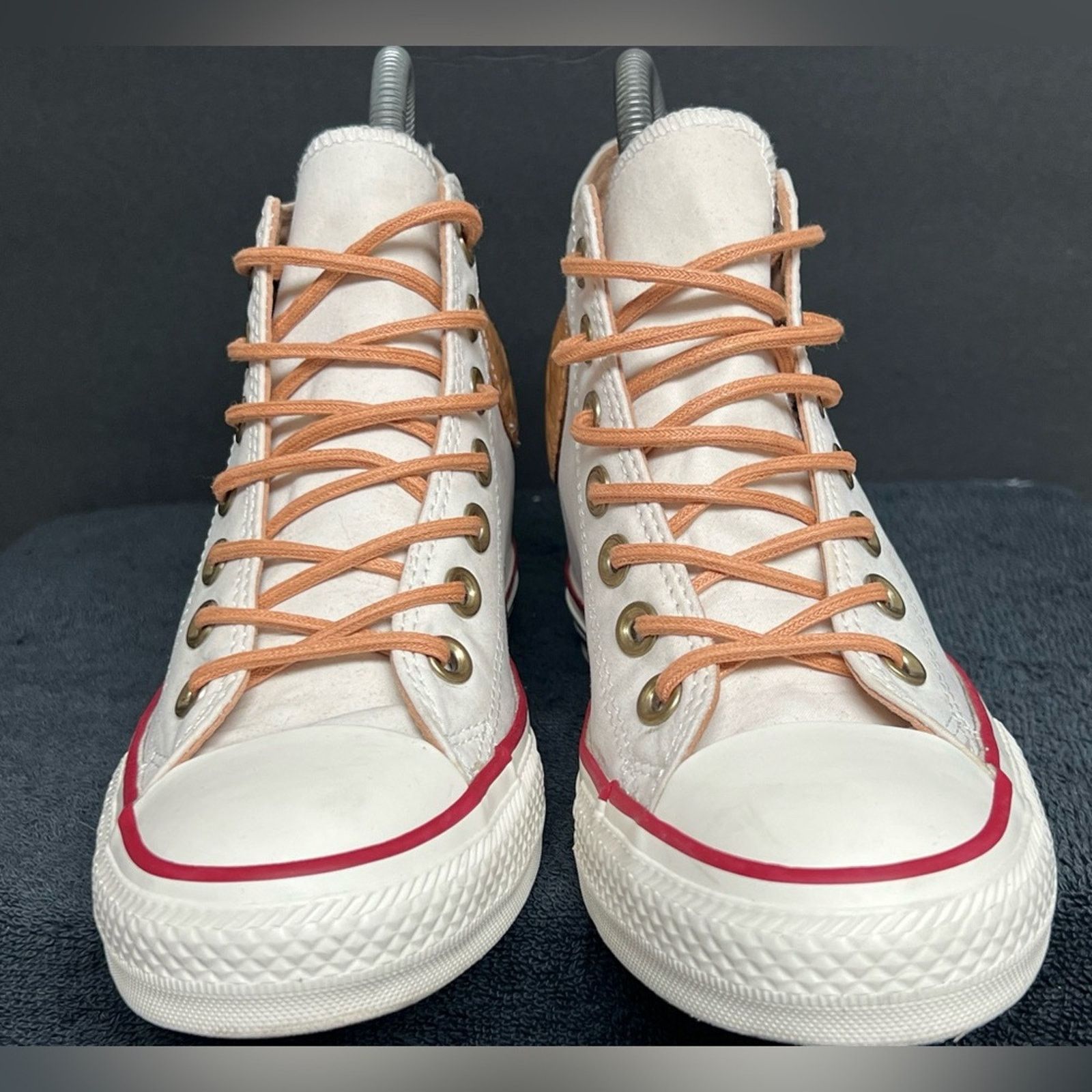 Converse Converse Chuck Taylor All Star SZ 7 Lux Peached Canvas Wedge Size US 7 / IT 37 - 3 Thumbnail
