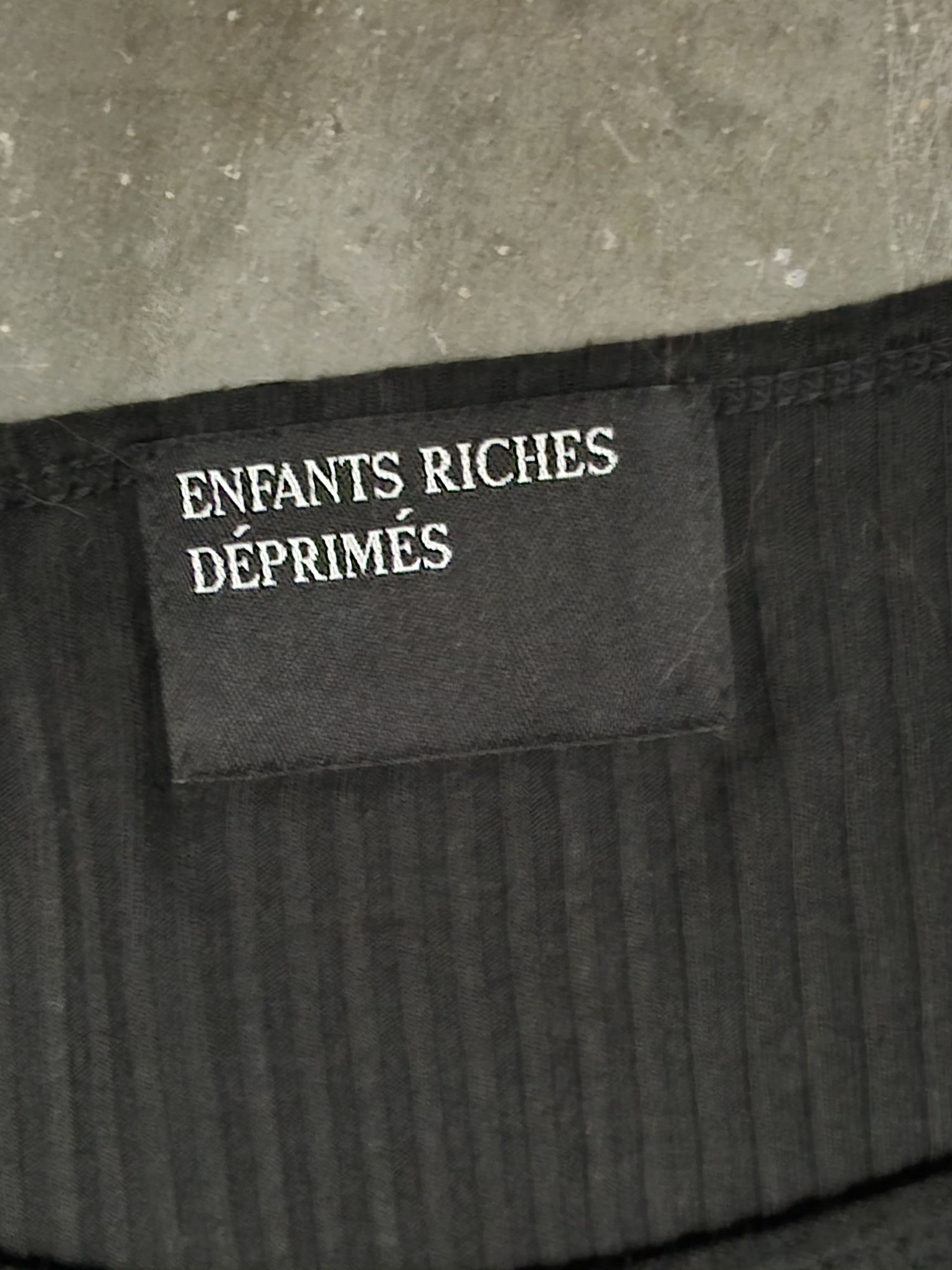 Enfants Riches Deprimes Gauzy Ribbed Embroidered Logo Longsleeve Size US M / EU 48-50 / 2 - 5 Thumbnail