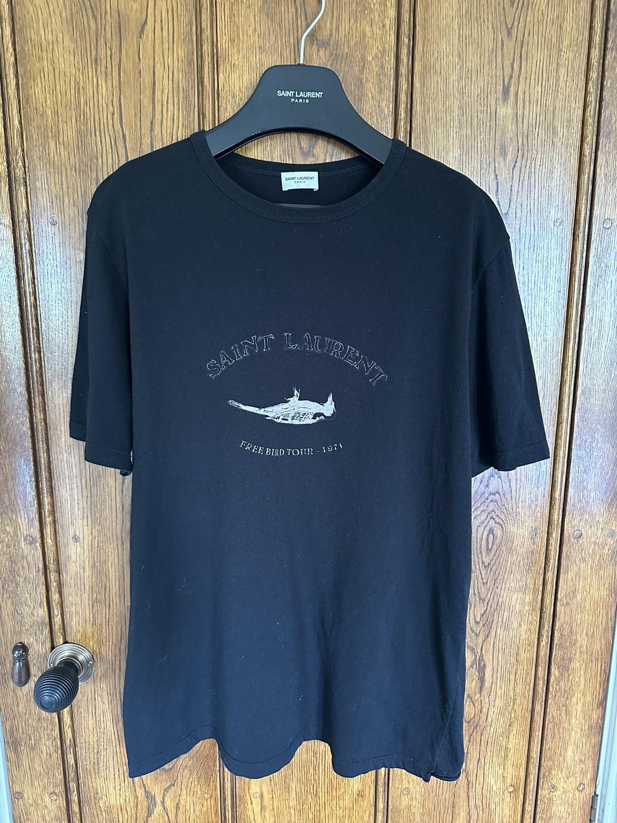 Saint Laurent Paris Saint Laurent free bird tour 1971 logo
