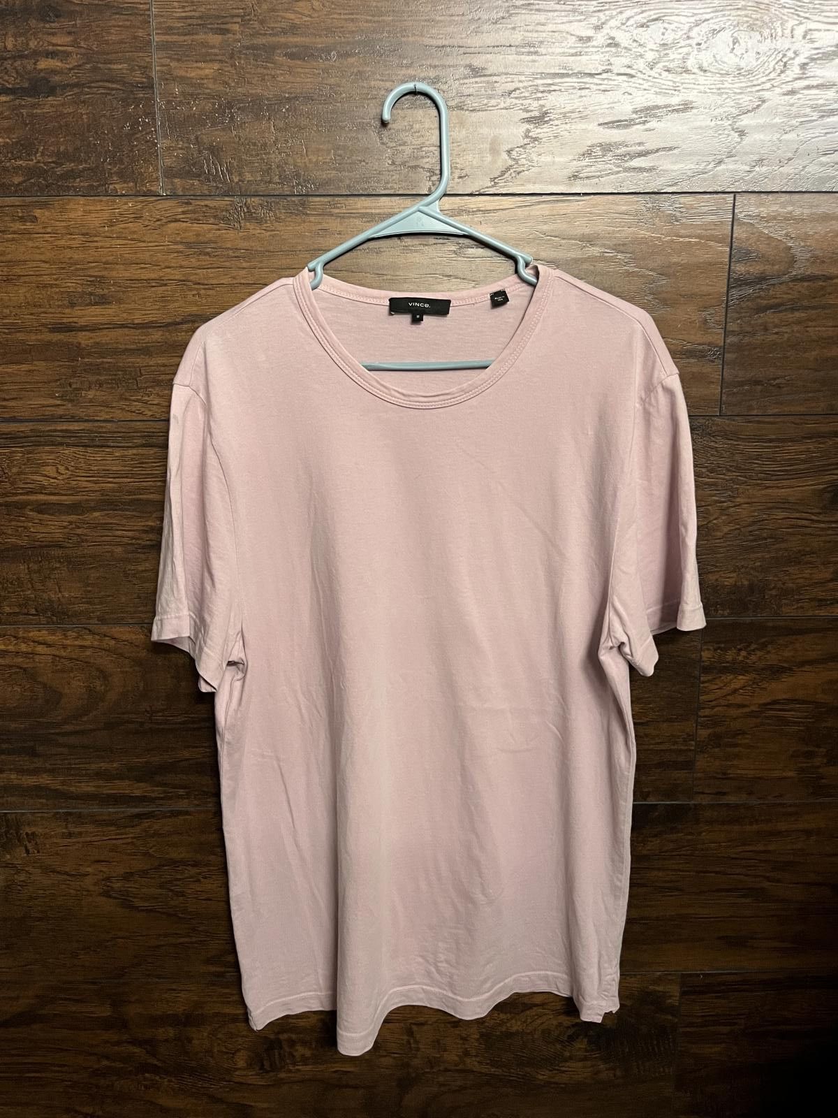 Vince Vince. Shirt Pima Cotton Pique Crew New Vince Shirt - Pink M Size US M / EU 48-50 / 2 - 1 Thumbnail