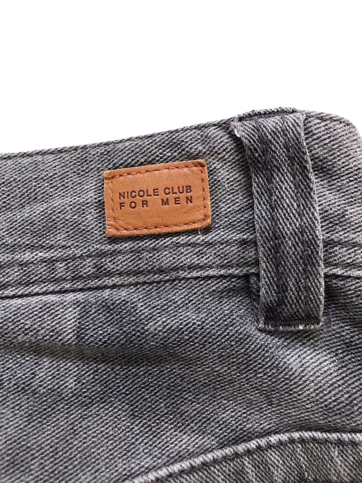 Nicole Club Nicole Club Matsuda Designer Patchwork Denim Jeans Size US 30 / EU 46 - 15 Thumbnail
