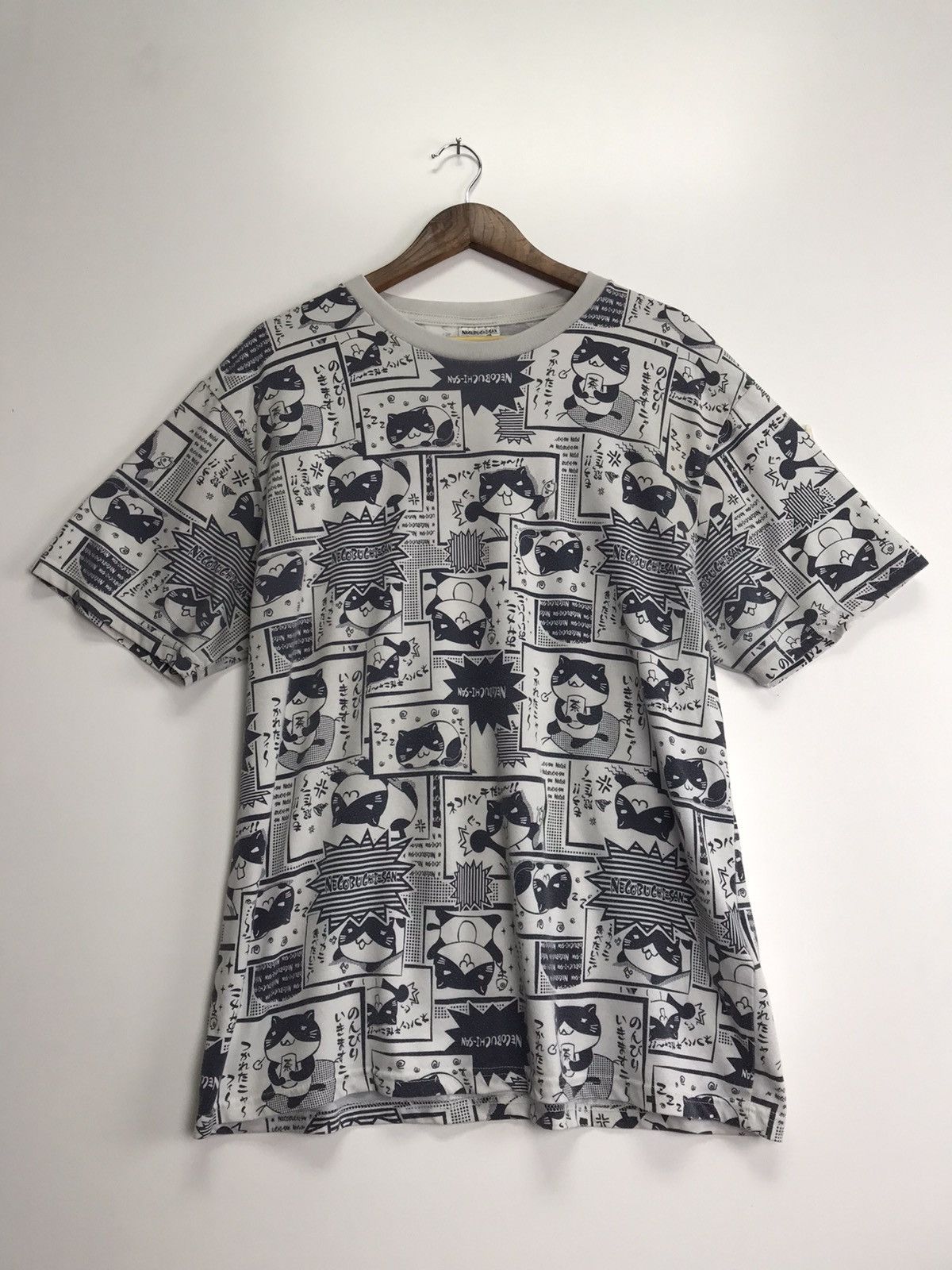 Cartoon Network × Vintage Vintage Movie Necobuchi-San tee Size US L / EU 52-54 / 3 - 1 Thumbnail