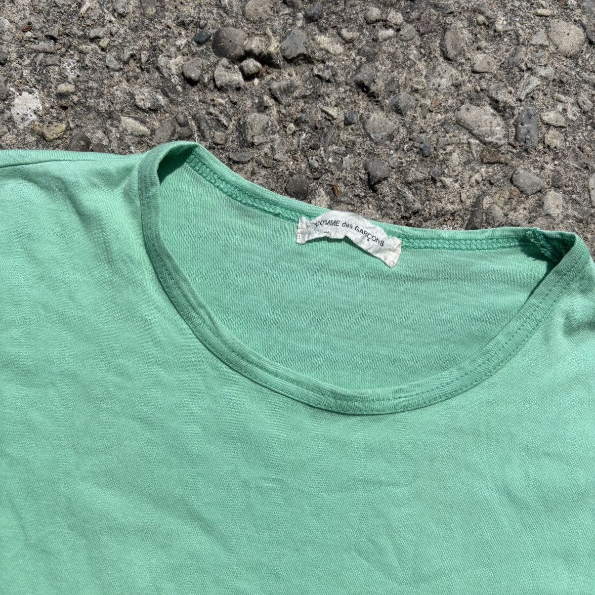 Comme des Garcons 1993 mint green t-shirt Size US S / EU 44-46 / 1 - 2 Thumbnail