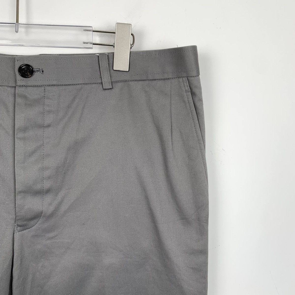 Thom Browne Thom Browne Grey Cotton Casual Suit Pants K26WX Size US 36 / EU 52 - 3 Thumbnail