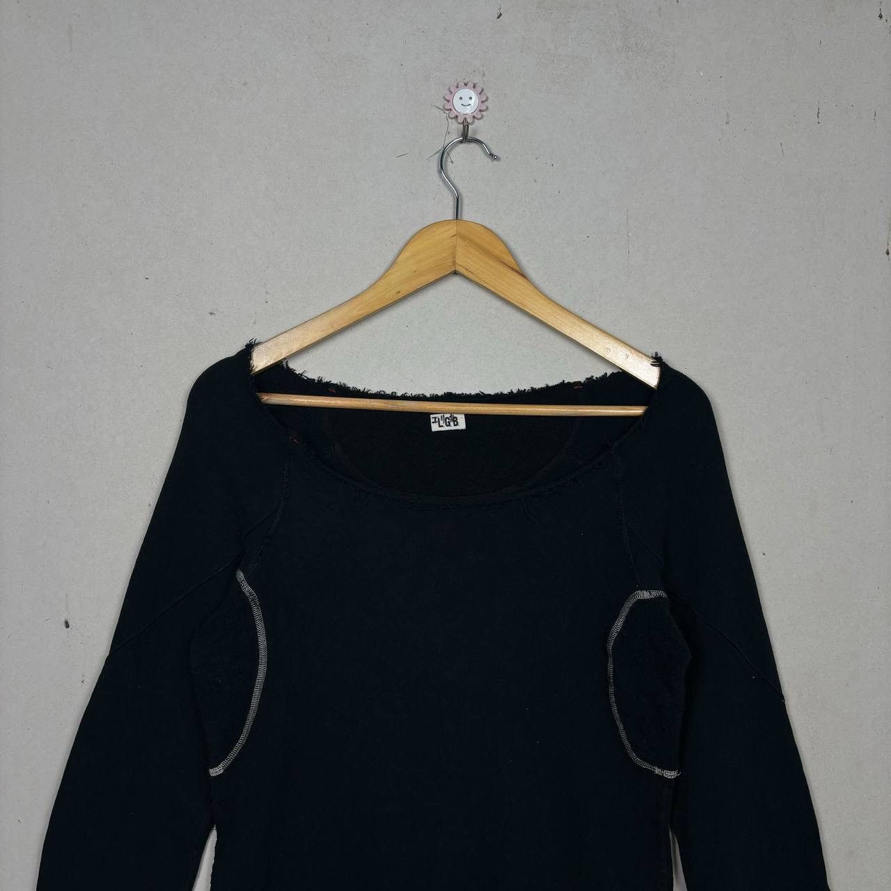 Le Grande Bleu (L.G.B.) L.G.B. Le Grand Bleu Spider Raw Hem Thermal Top Japan Size 1 Size US S / EU 44-46 / 1 - 3 Thumbnail