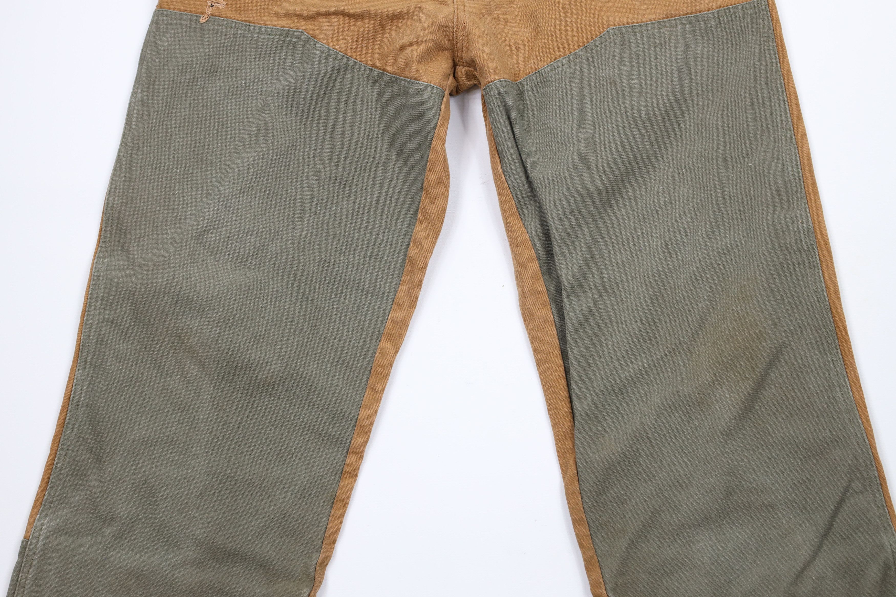 Vintage Vintage 90s Streetwear Reinforced Canvas Field Brush Pants Size US 37 - 3 Thumbnail