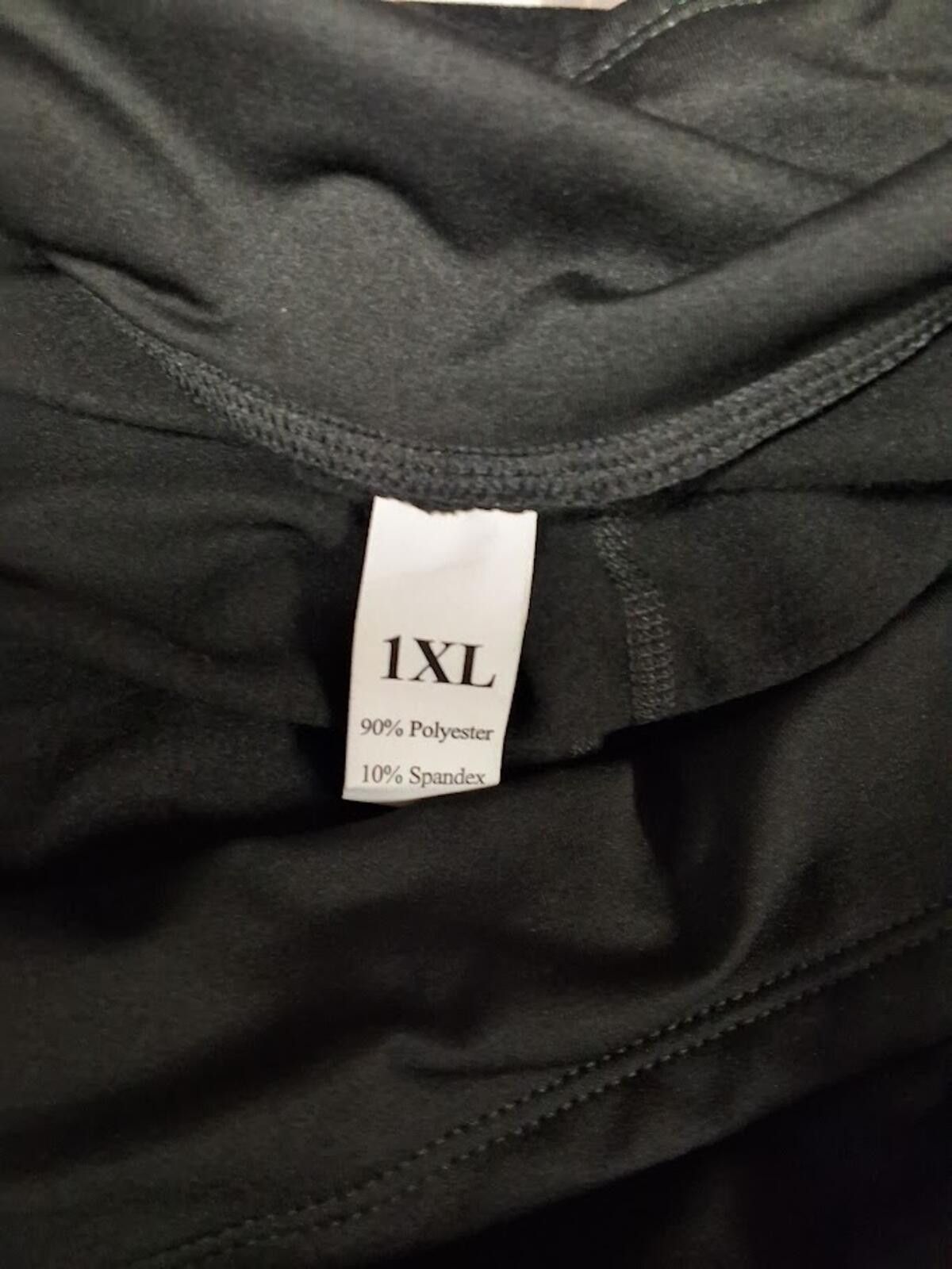 Genetic Manipulation Shinichiro Kuriya New Black High-Waisted Leggings Pack of Three - 1XL Size 40" / US 18 - 5 Thumbnail