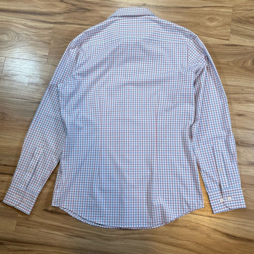 No Fear Mizzen+Main Men’s M Trim Plaid Performance Shirt Size US M / EU 48-50 / 2 - 2 Thumbnail