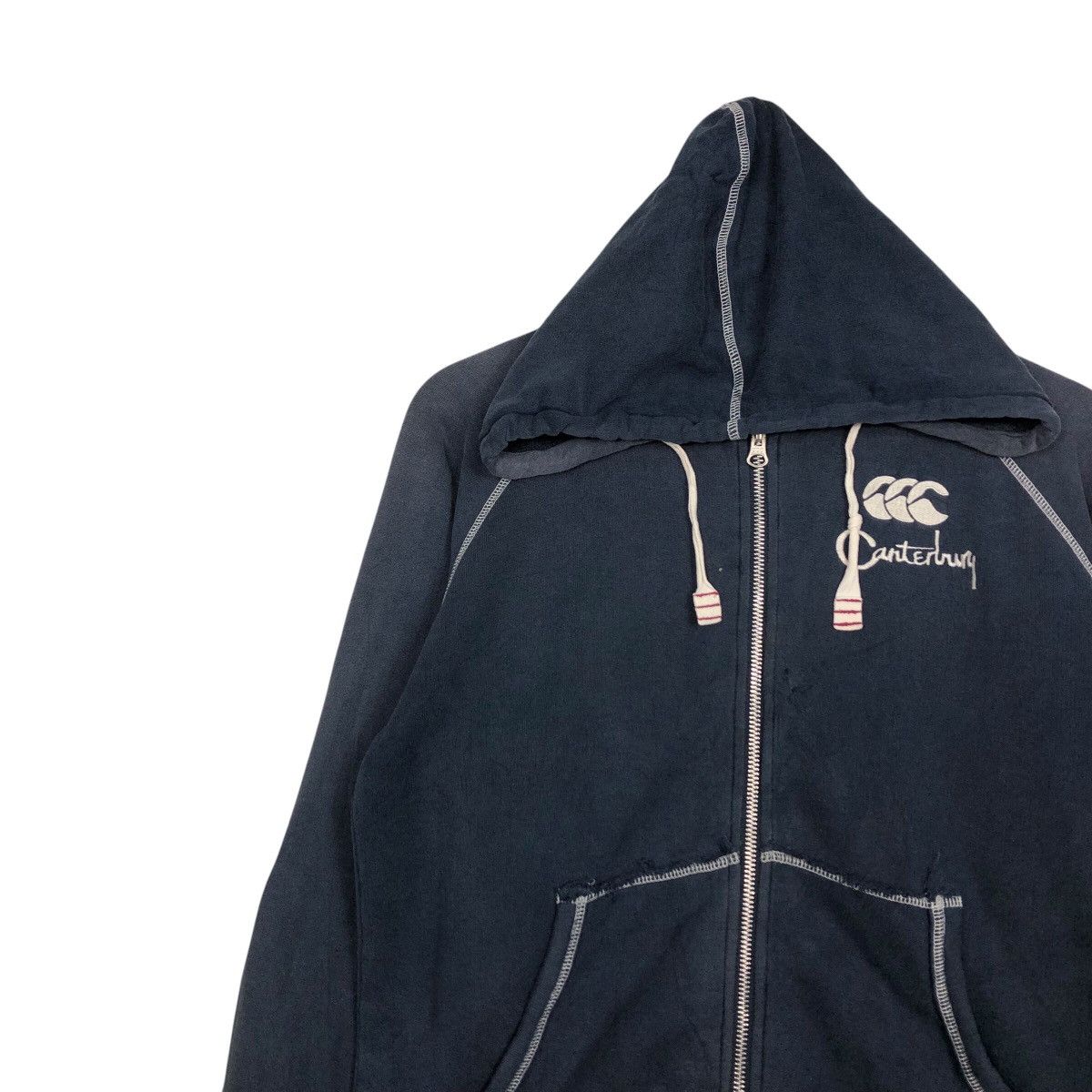 Canterbury of New Zealand × Japanese Brand × Vintage 📌Vintage Zipper Jacket Canterbury Distressed Design Size US M / EU 48-50 / 2 - 8 Thumbnail