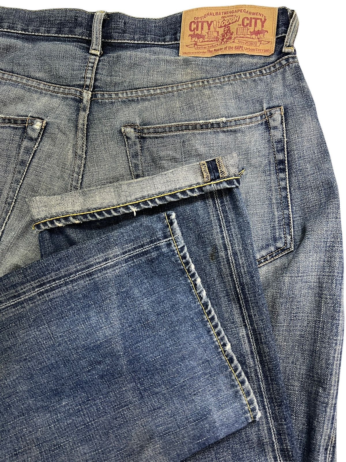 Bape Nigo Era A Bathing Ape Classic Bape Star jeans Size US 34 / EU 50 - 20 Thumbnail
