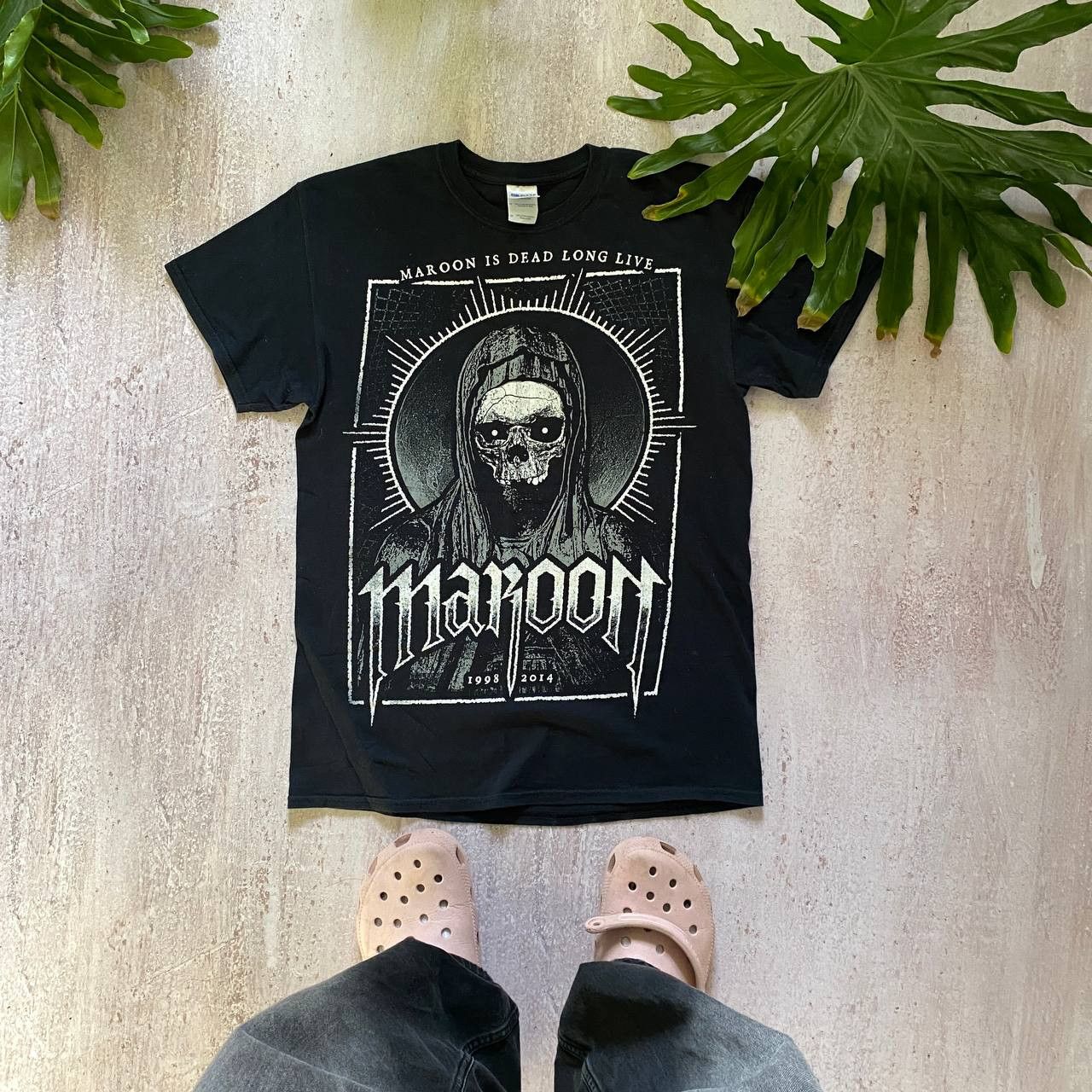 Band Tees VINTAGE Y2K MAROON IS DEAD LONG LIVE FADED RARE T SHIRT 167 Size US M / EU 48-50 / 2 - 1 Thumbnail