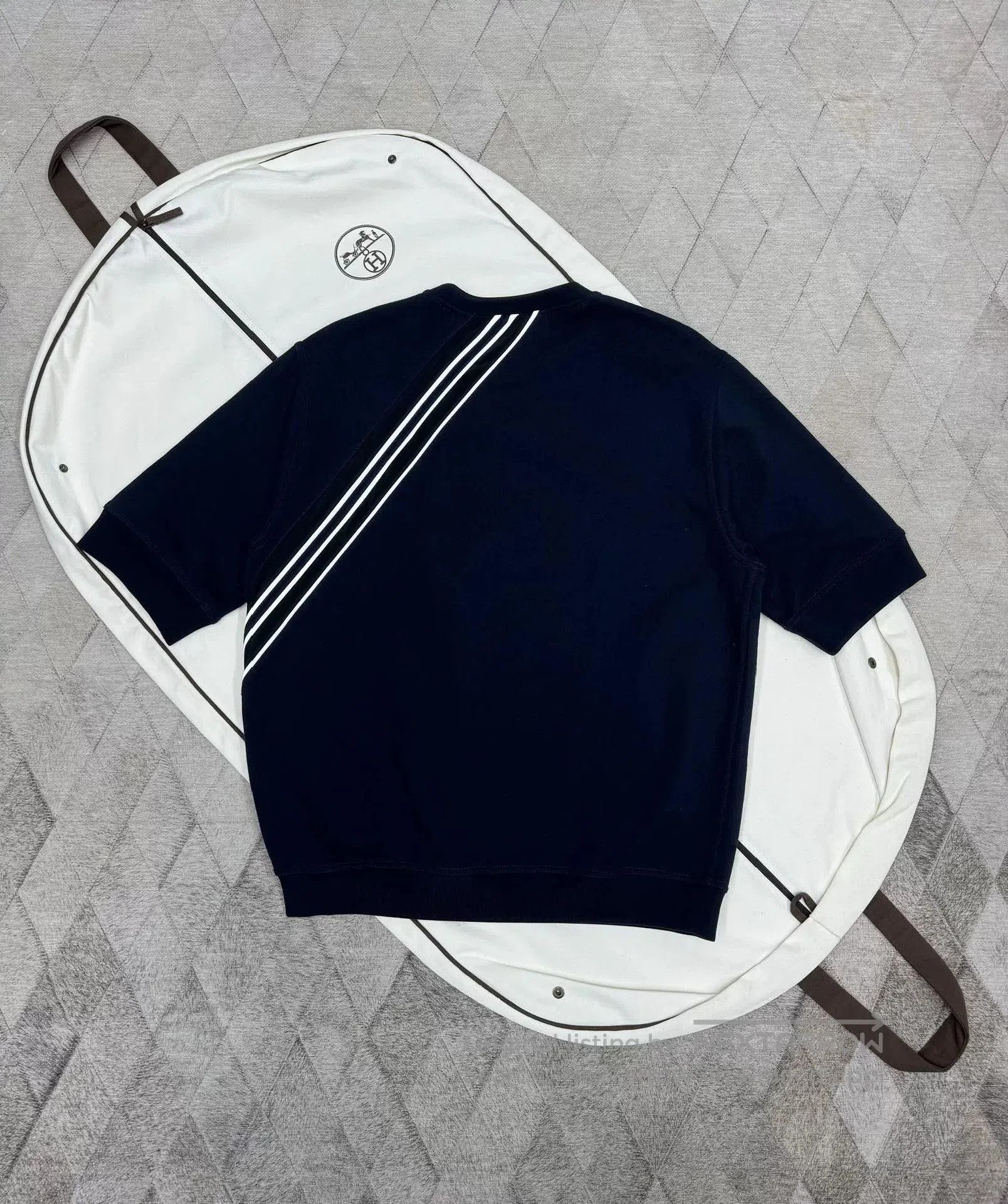 Hermes Hermes 2024 SS Spliced Short-Sleeve Sweatshirt. Size US L / EU 52-54 / 3 - 5 Thumbnail