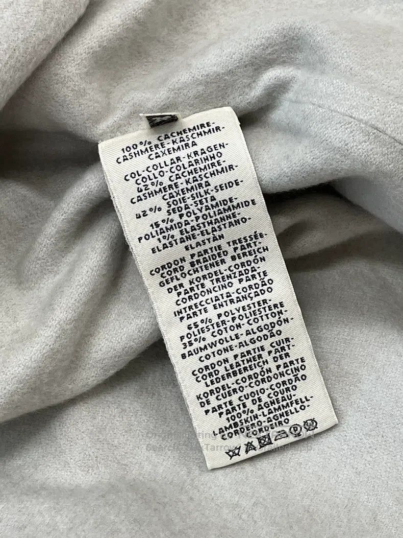 Hermes Hermes Oatmeal Long Cashmere Vest Jacket Size XXS / US 00 / IT 34 - 4 Thumbnail