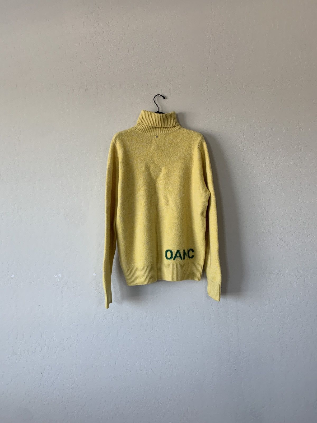 Oamc Oamc Whiff Sweatshirt With Graphic Print Label Size L