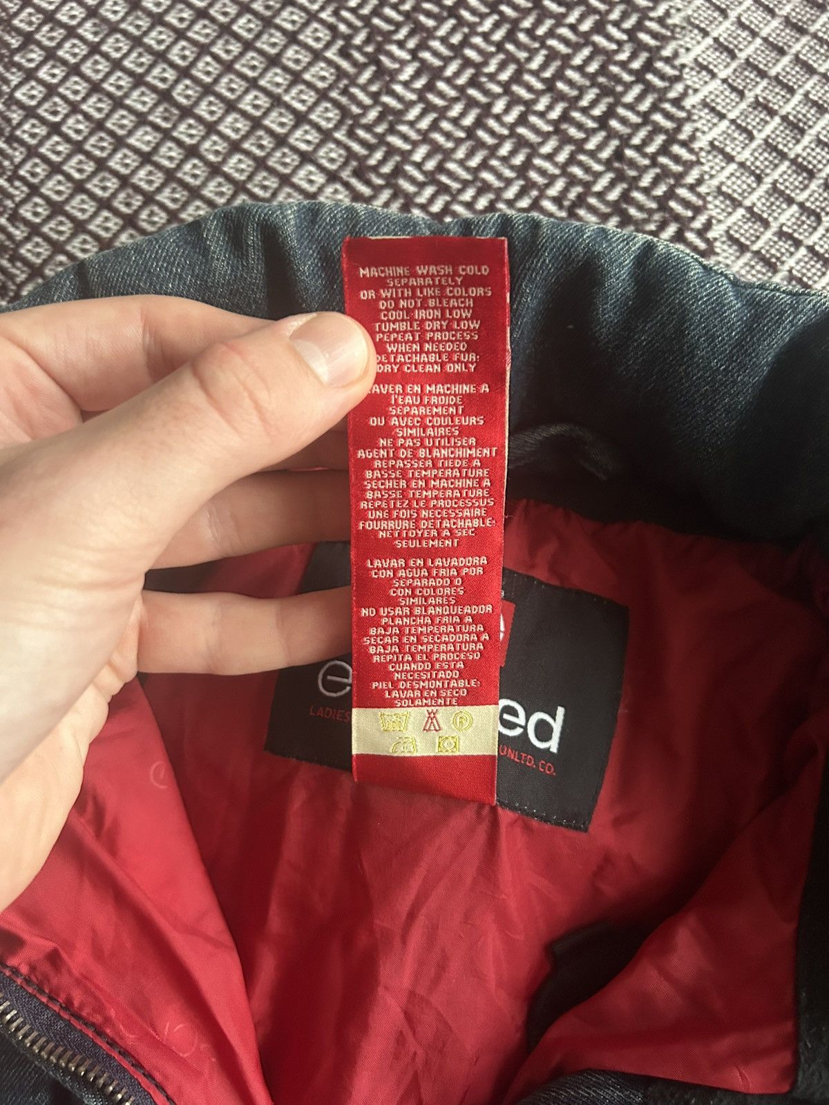 Ecko Unltd. Vintage Ecko Red Miss Sixty Style Cropped Down Jacket Size S Size S / US 4 / IT 40 - 9 Thumbnail