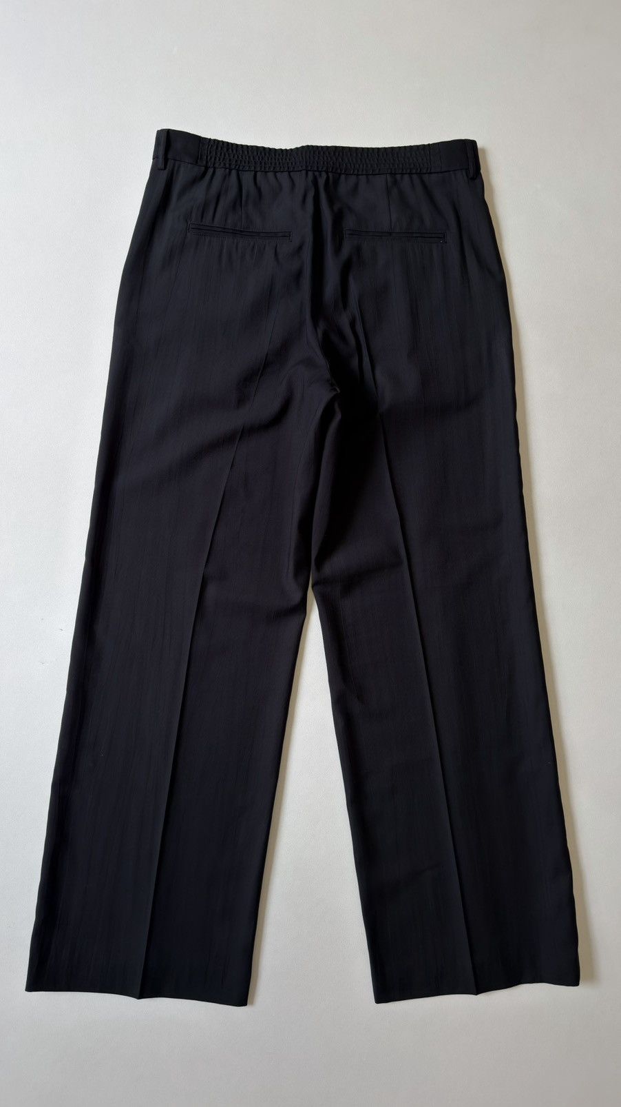 Our Legacy Black Experienced Viscose ‘Sailor Trousers’ Size US 34 / EU 50 - 11 Thumbnail