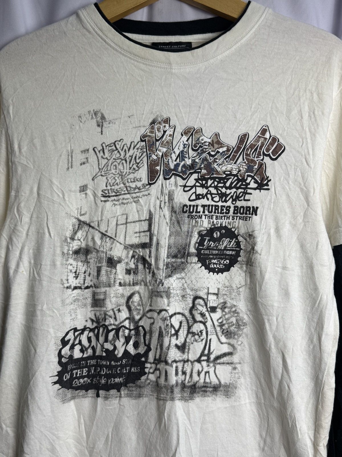 Tornado Mart Double Layers Poem Art Oblo Long Sleeve Hysteric styled Size US M / EU 48-50 / 2 - 4 Thumbnail
