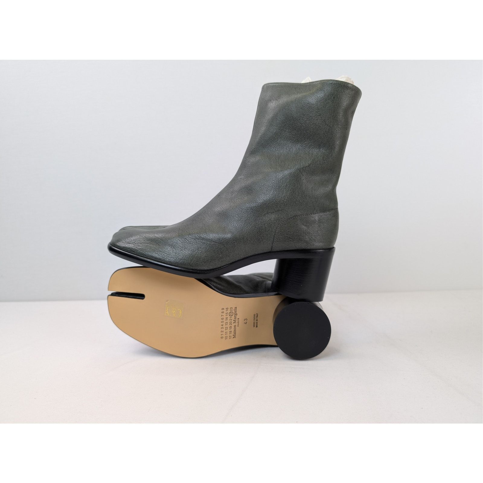 Maison Margiela o1rshd1 Tabi High Boots in Green 44 Size US 11 / EU 44 - 13 Thumbnail