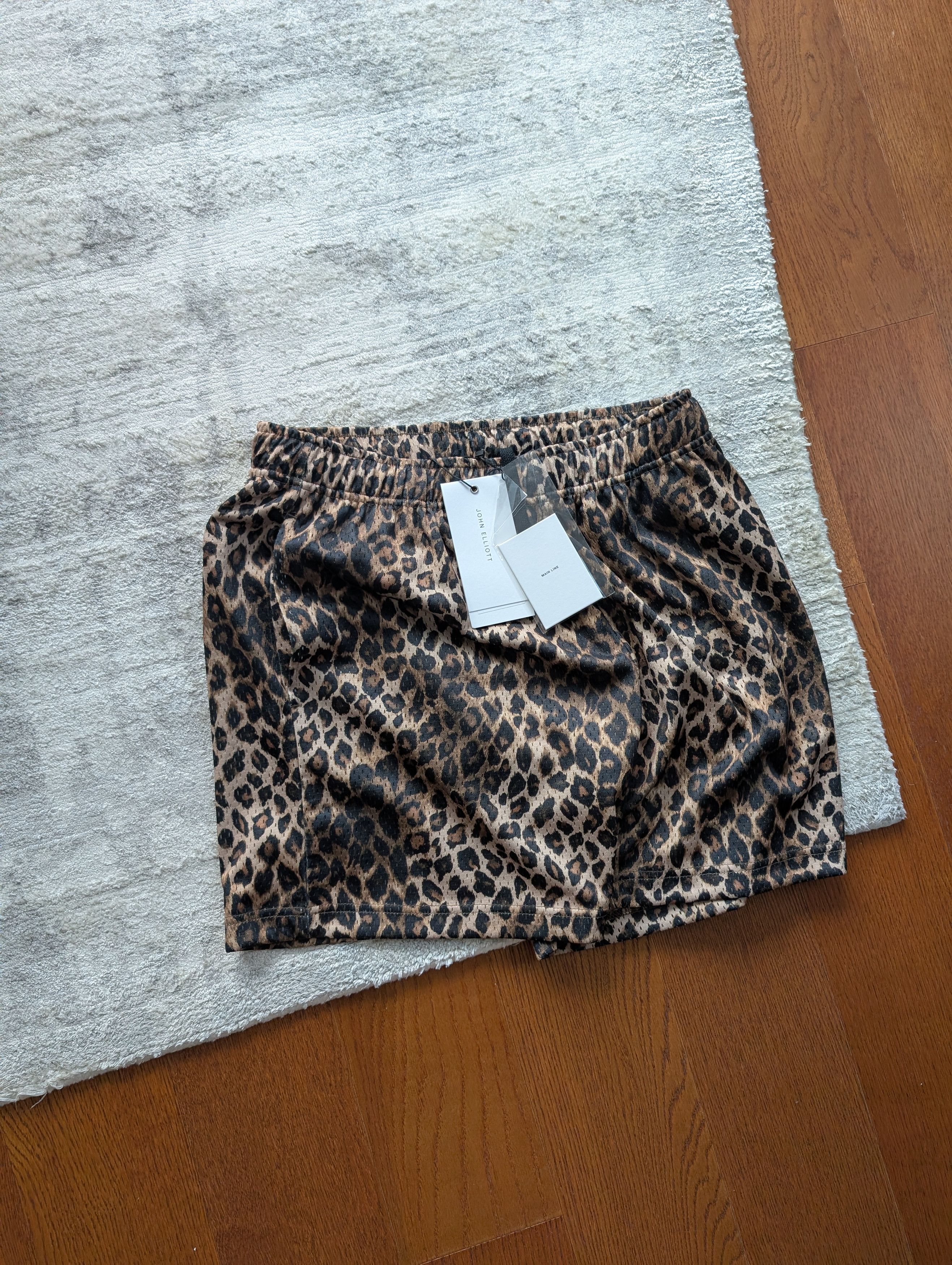 John Elliott NWT John Elliott Practice Shorts LYNX 🐆/Small /1 Size US 30 / EU 46 - 1 Thumbnail