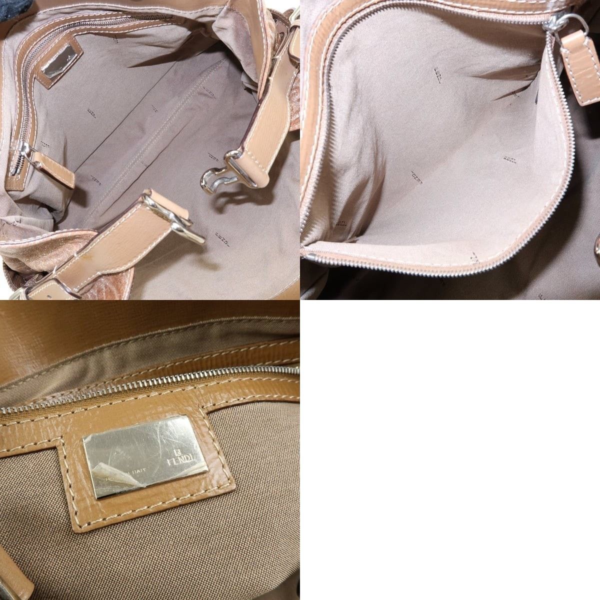 Fendi Fendi Ethnico Leather Tote Brown Size ONE SIZE - 7 Thumbnail