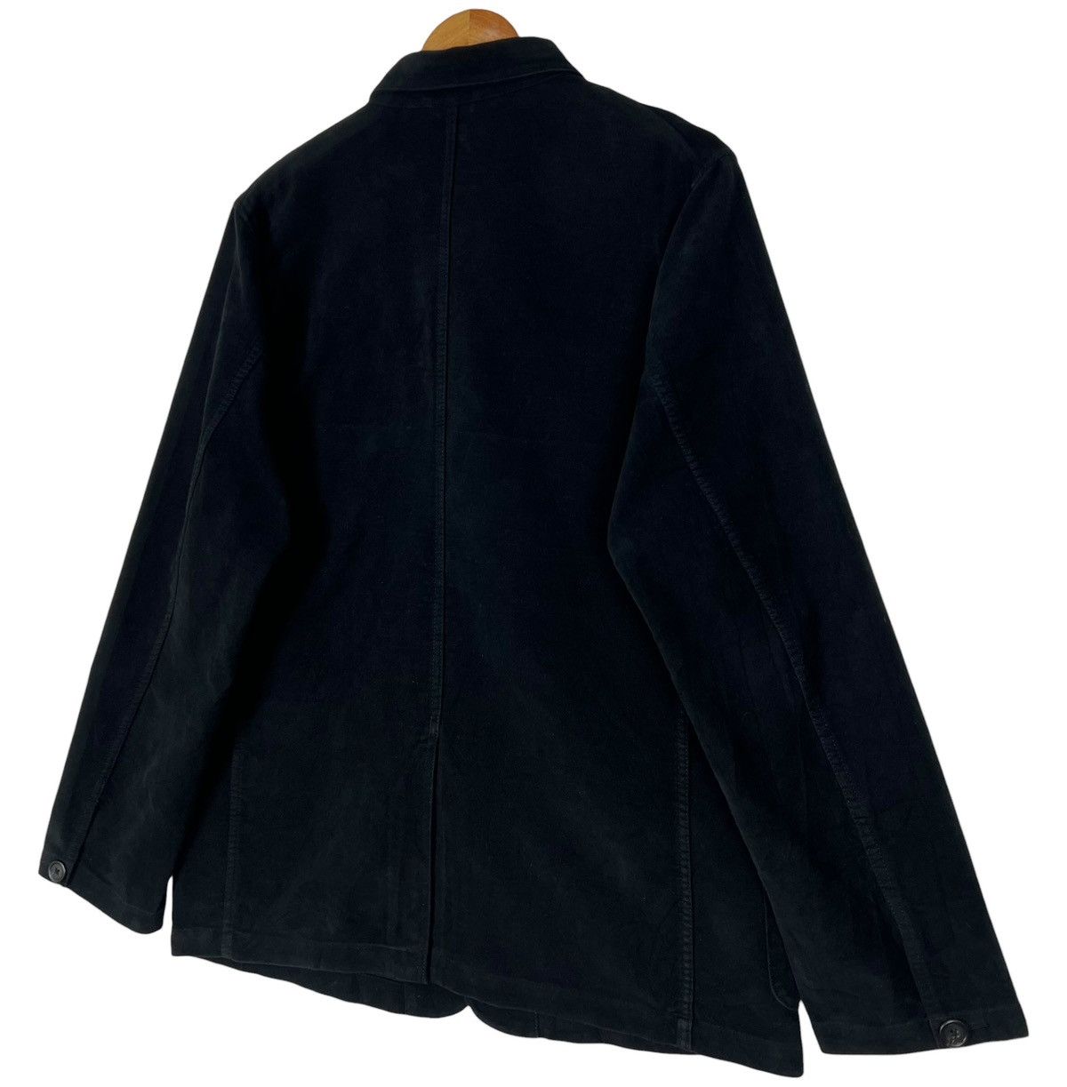 Polo Ralph Lauren Vintage Polo RL Black Velvet Chore Jacket Size US L / EU 52-54 / 3 - 4 Thumbnail