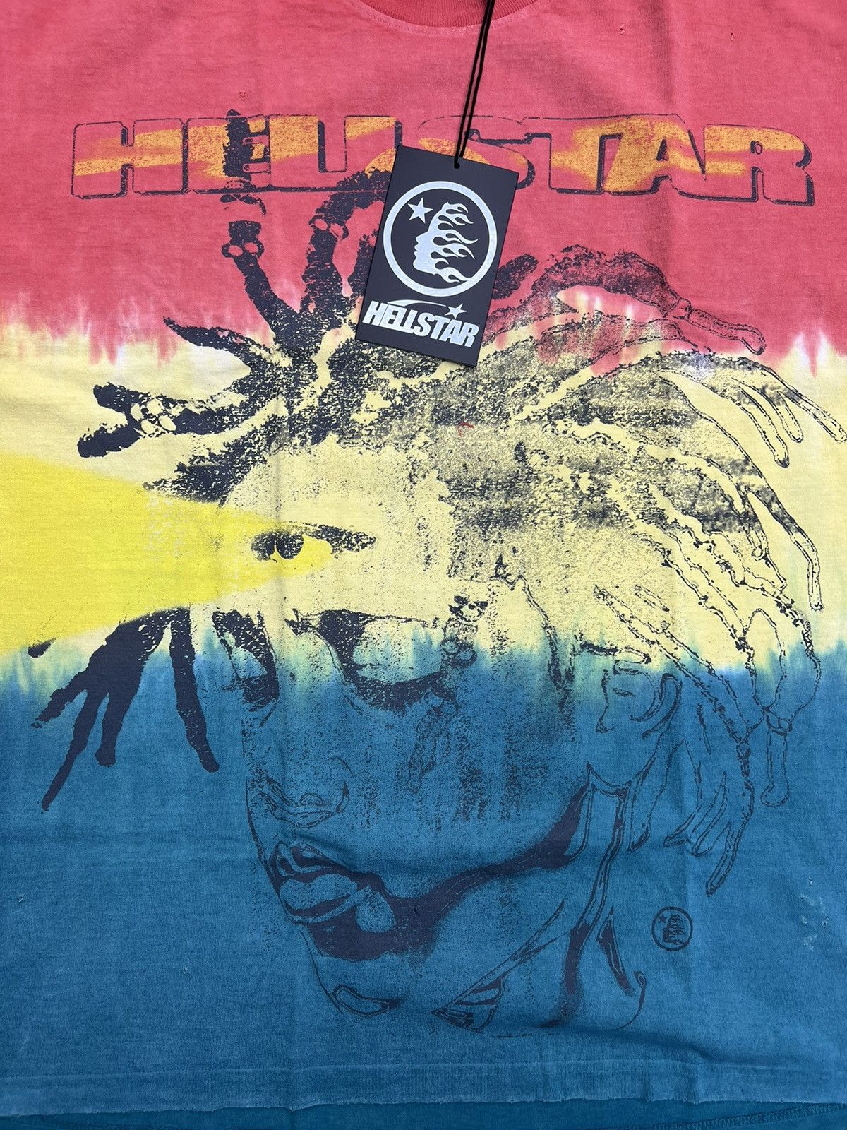 HELLSTAR Hellstar Rasta T-Shirt Size US XXL / EU 58 / 5 - 2 Thumbnail